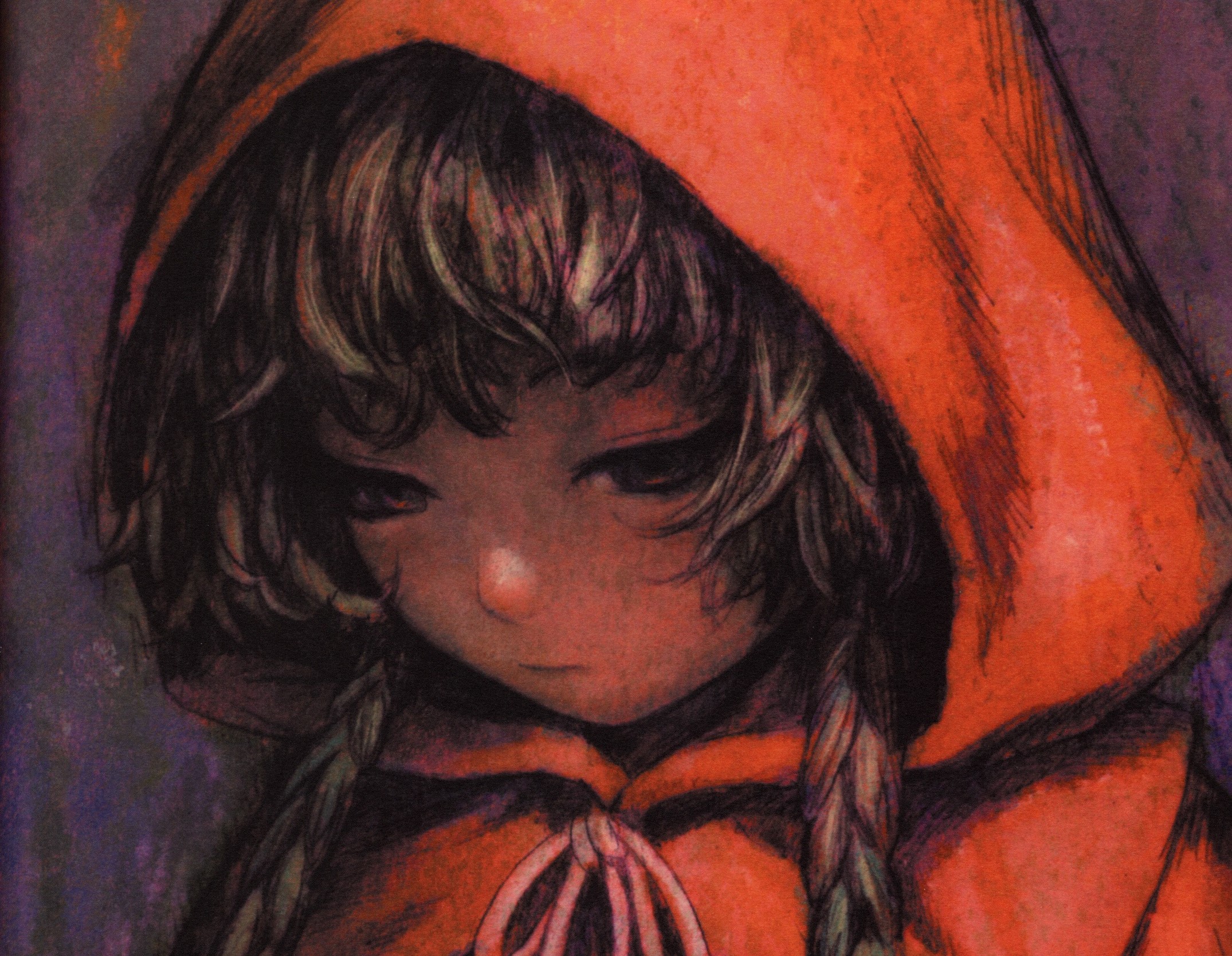 Fantasy Red Riding Hood 2150x1668