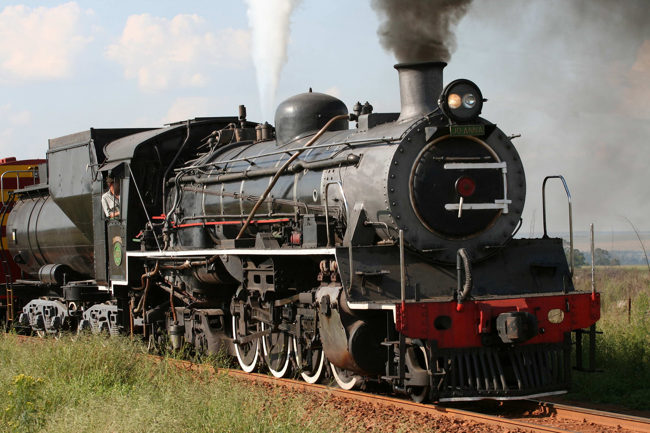 Locomotive Steam Train Train Vehicle 2560x1707