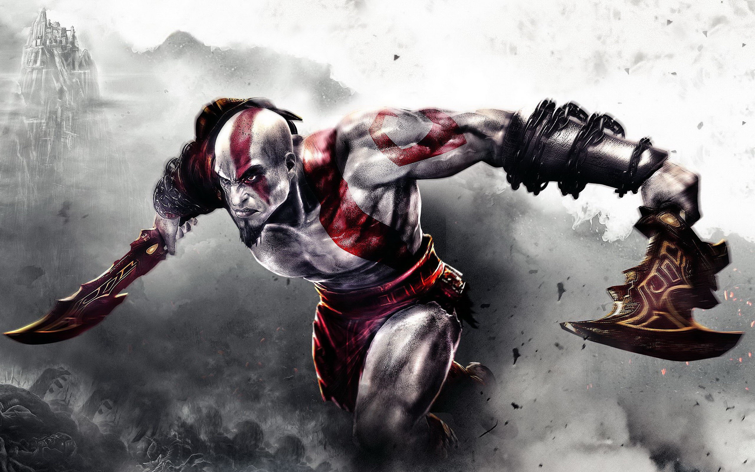God Of War Kratos God Of War 2560x1600