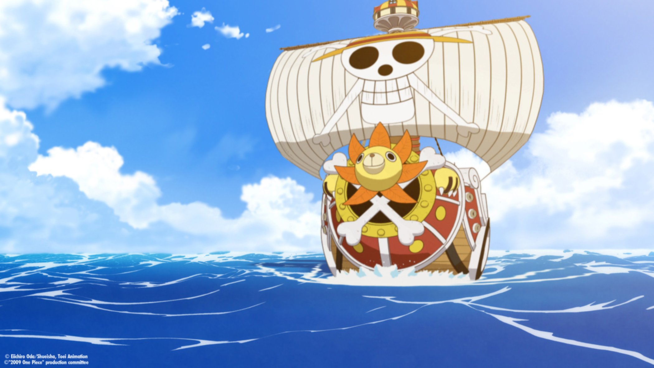 One Piece Thousand Sunny 2100x1182