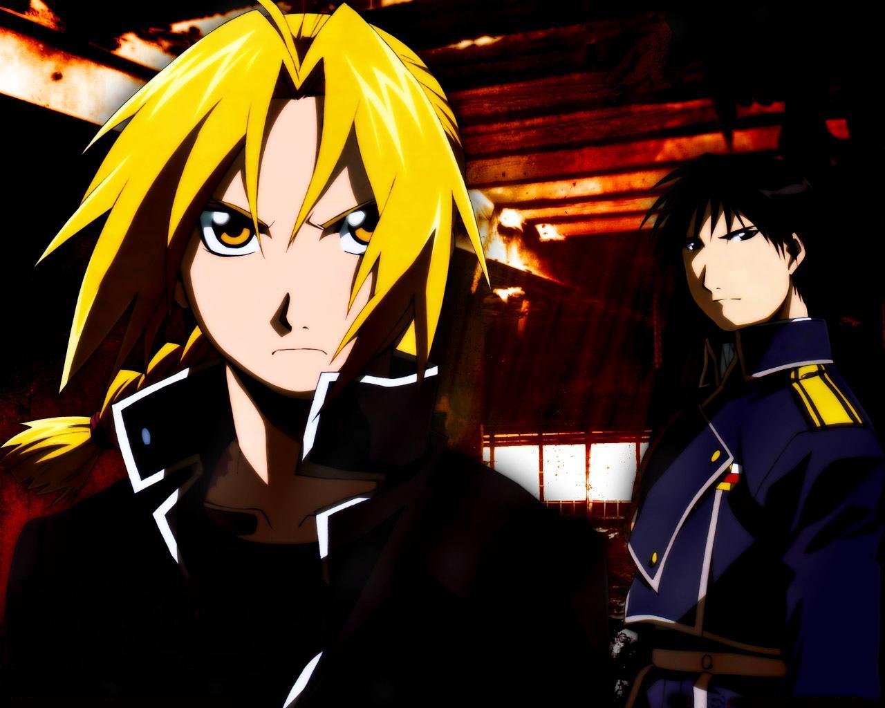 Edward Elric Roy Mustang 1280x1024