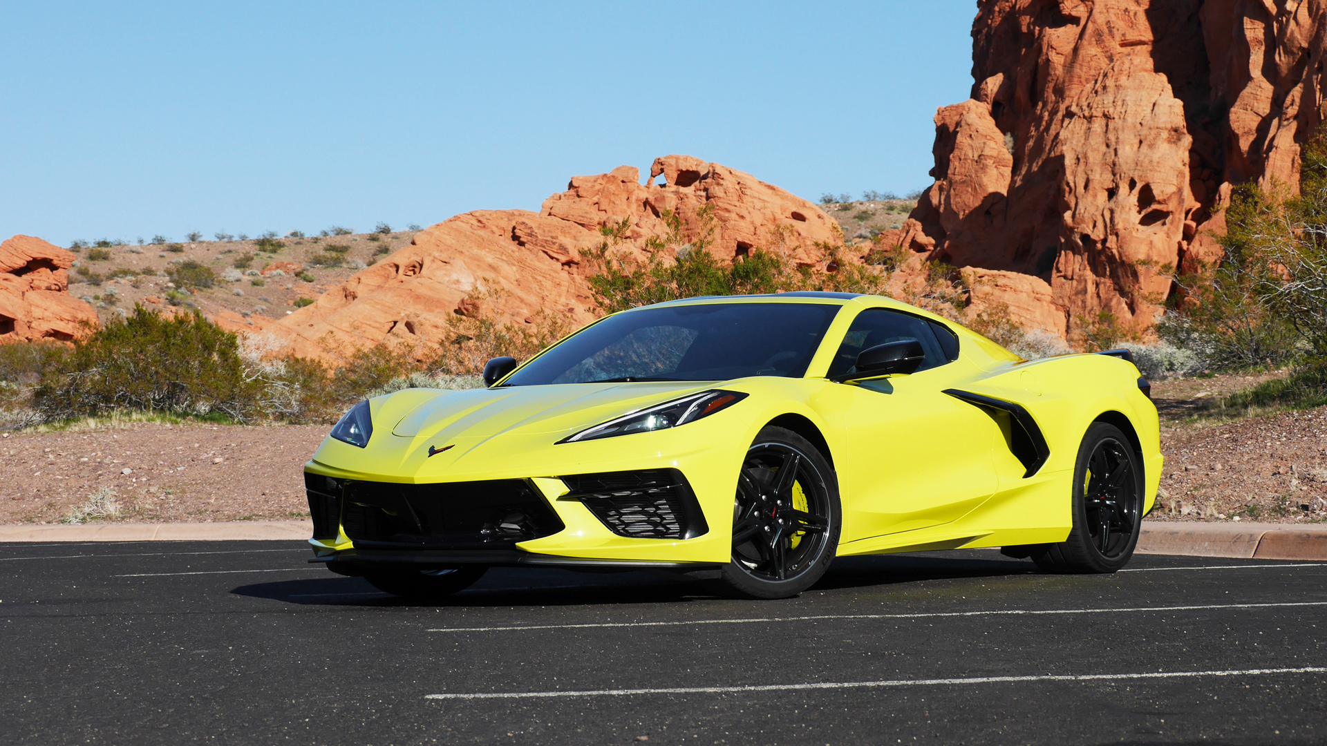 Car Chevrolet Chevrolet Corvette Chevrolet Corvette Stingray Sport Car Vehicle Yellow Car 1920x1080