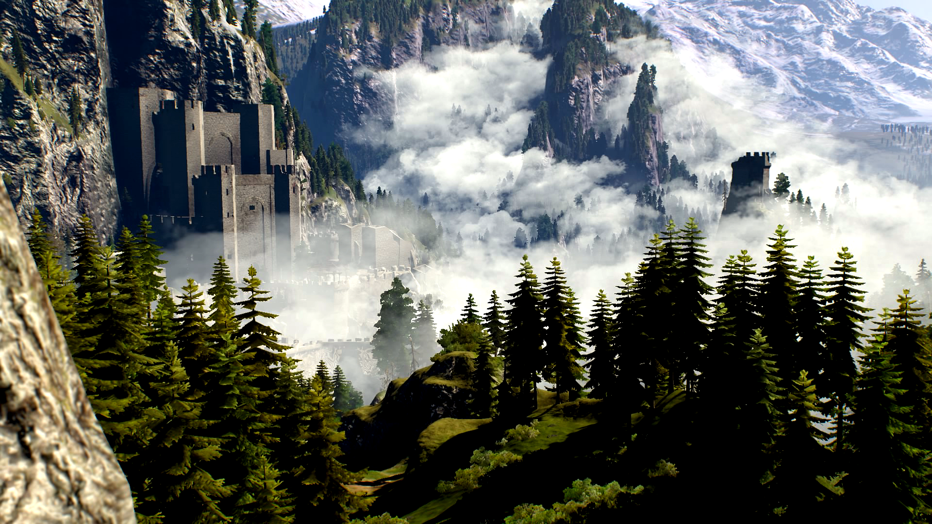 Kaer Morhen The Witcher 3 Wild Hunt 1920x1080