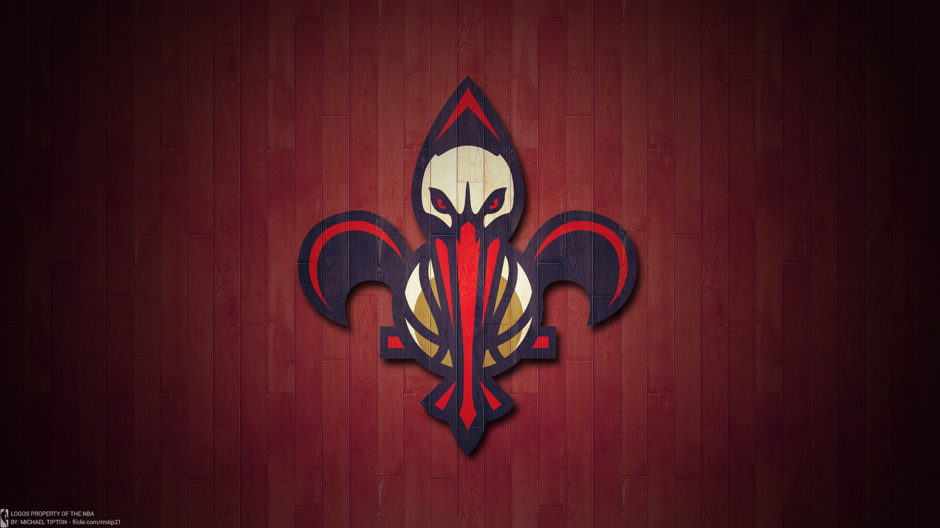 Basketball Emblem Nba New Orleans Pelicans 1920x1080