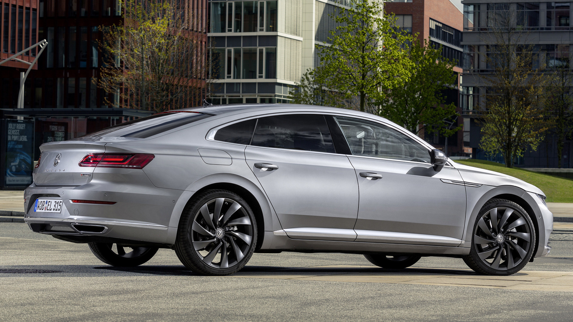 Car Luxury Car Sedan Silver Car Volkswagen Arteon 1920x1080