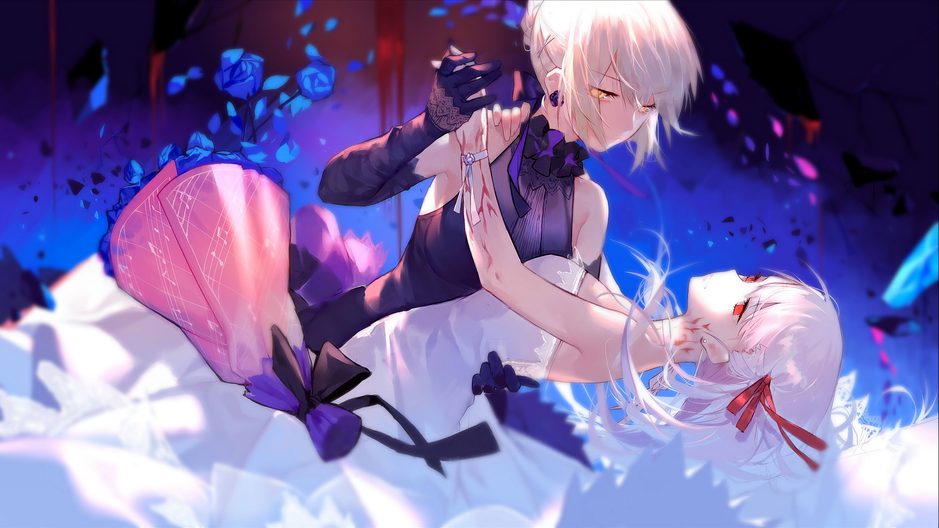 Saber Fate Series Saber Alter Sakura Matou 1920x1080