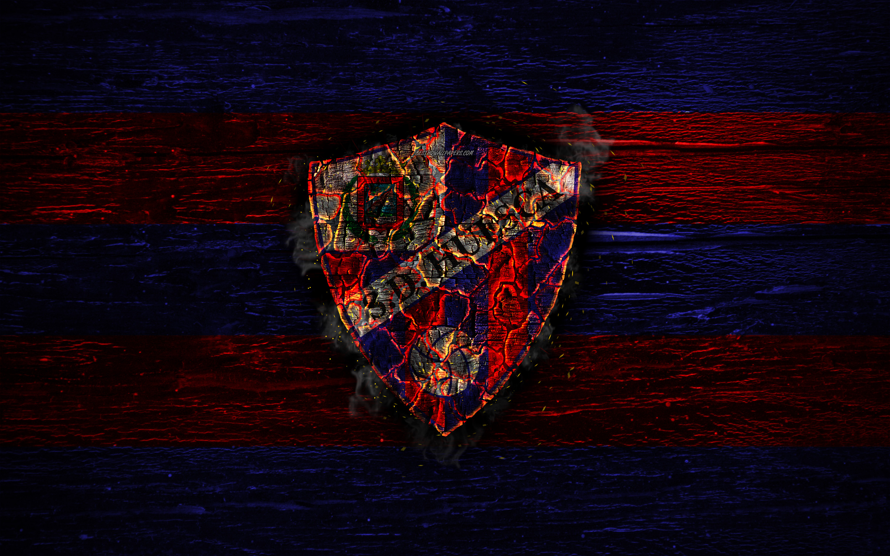 Emblem Logo Sd Huesca Soccer 2880x1800