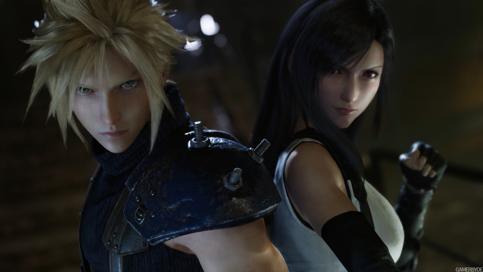 Cloud Strife Final Fantasy Final Fantasy Vii Final Fantasy Vii Remake Tifa Lockhart 1920x1080