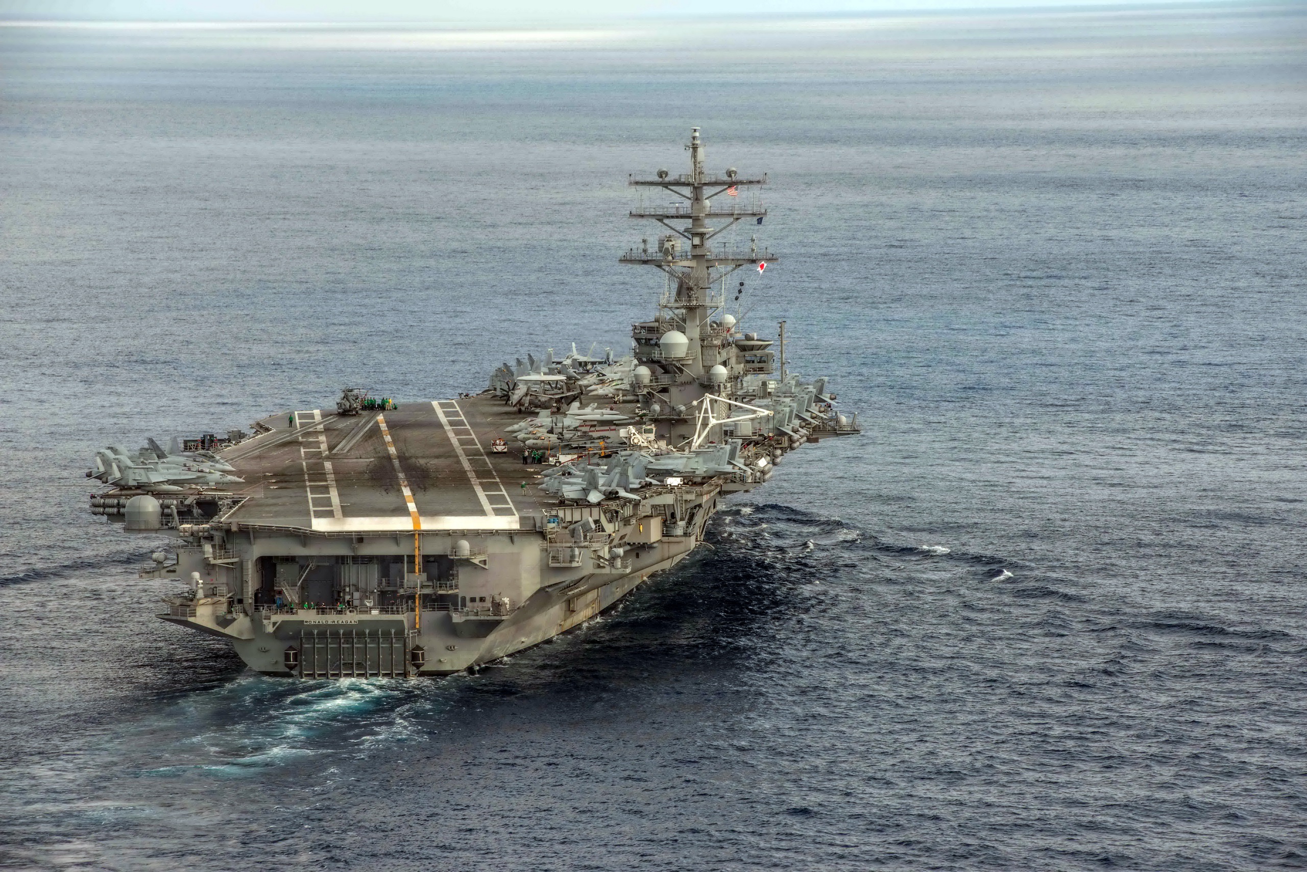 Aircraft Carrier Uss Ronald Reagan Cvn 76 Warship 2560x1709