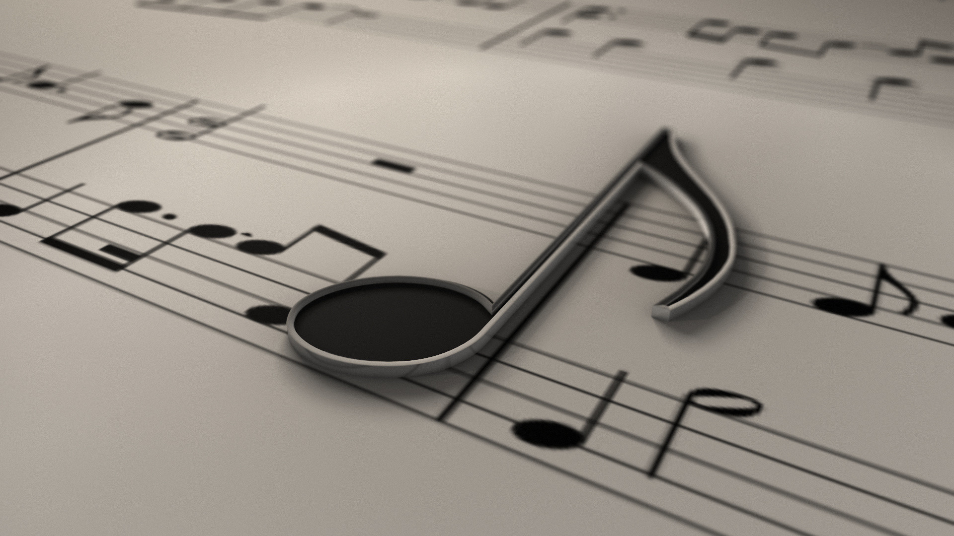 Music Musical Notes 1920x1080