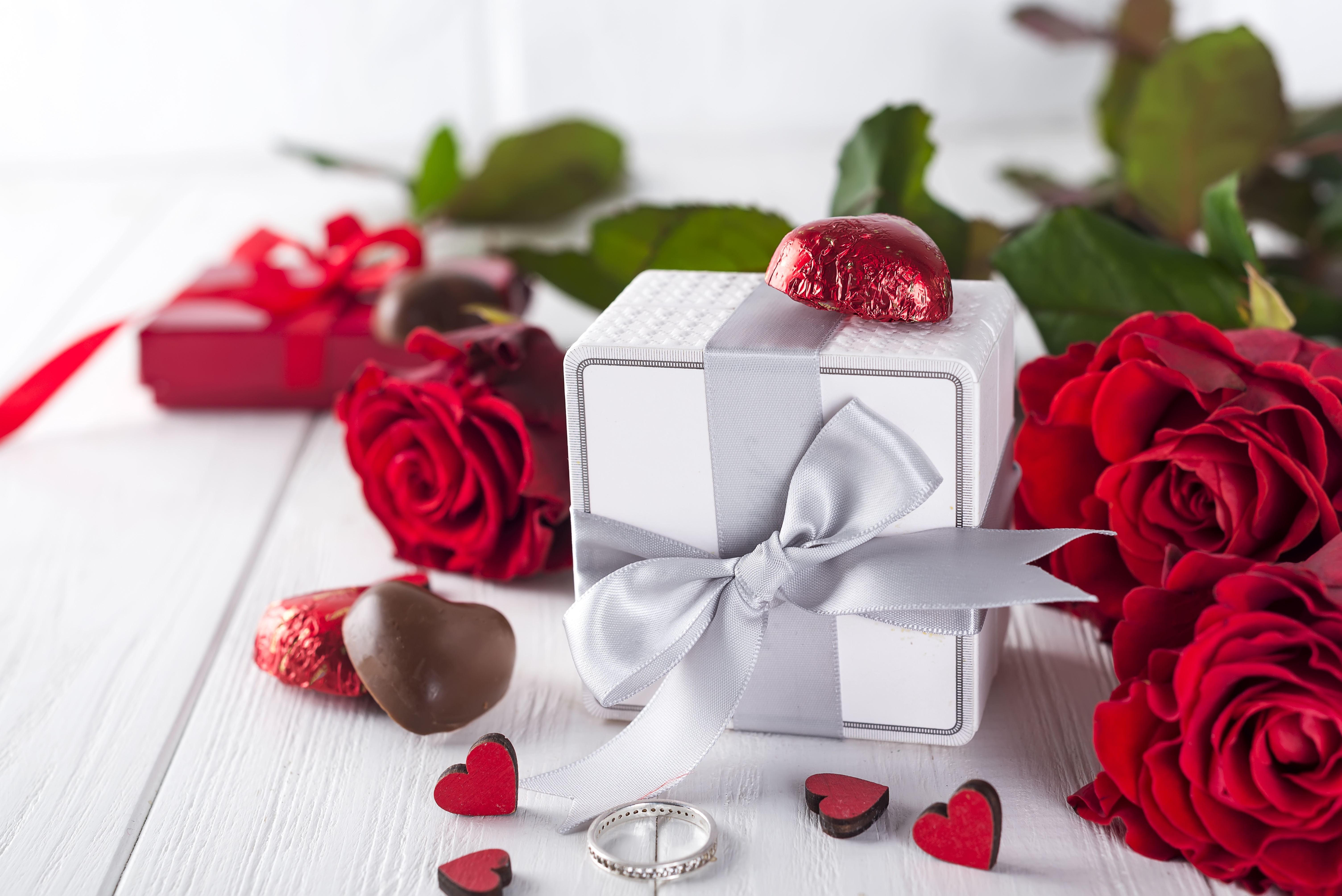 Chocolate Flower Romantic Rose Valentine 039 S Day 6016x4016