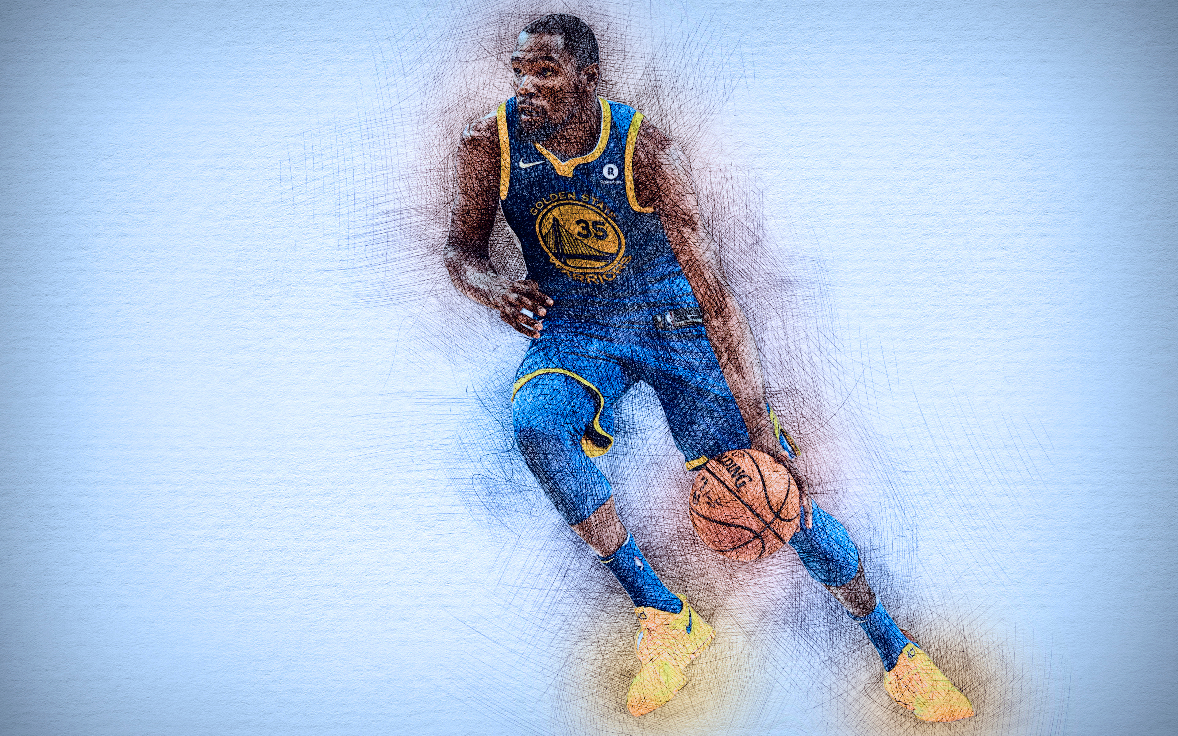 Golden State Warriors Kevin Durant Nba 3840x2400