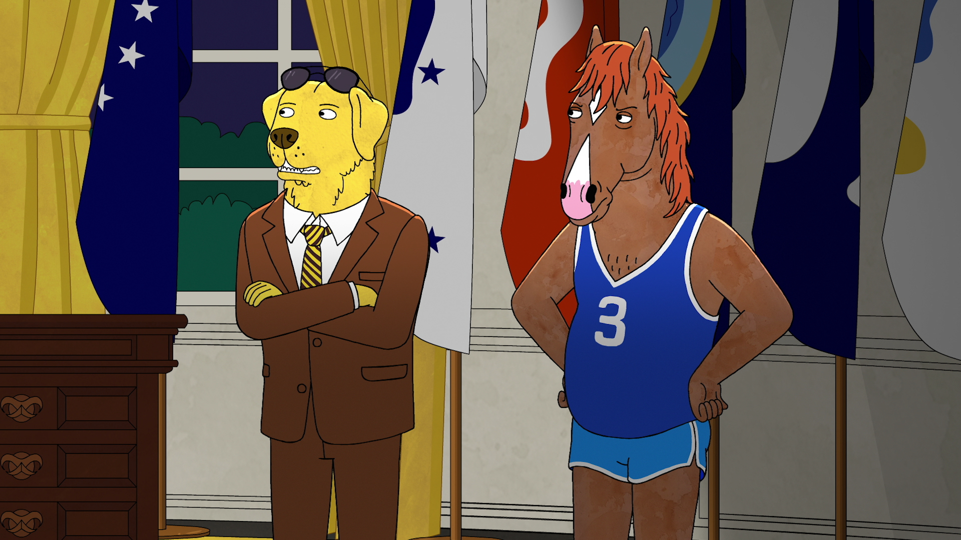 Bojack Horseman Mr Peanutbutter Bojack Horseman 1920x1080