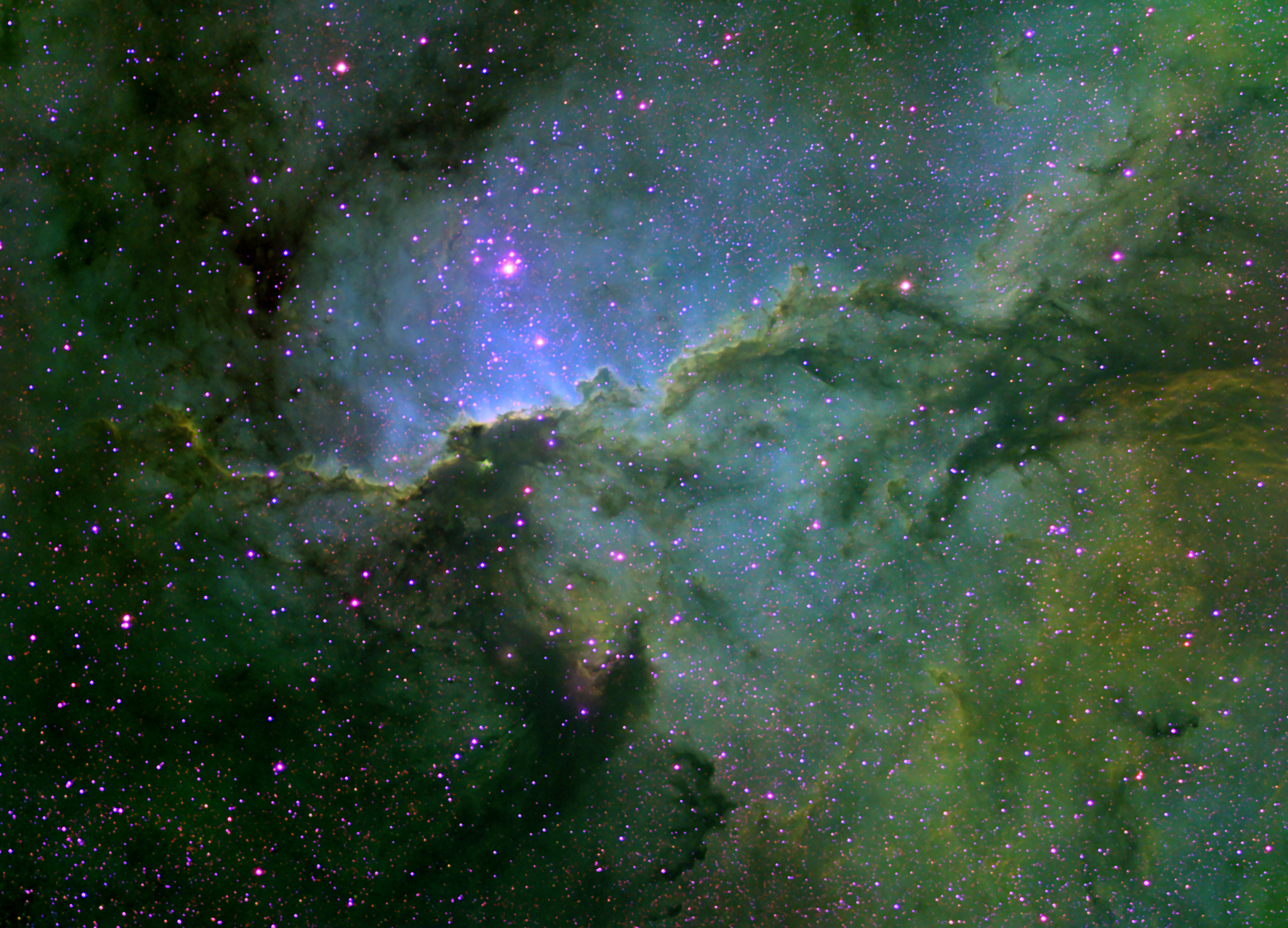 Cosmos Ngc 6188 Nebula Space Stars 2048x1476