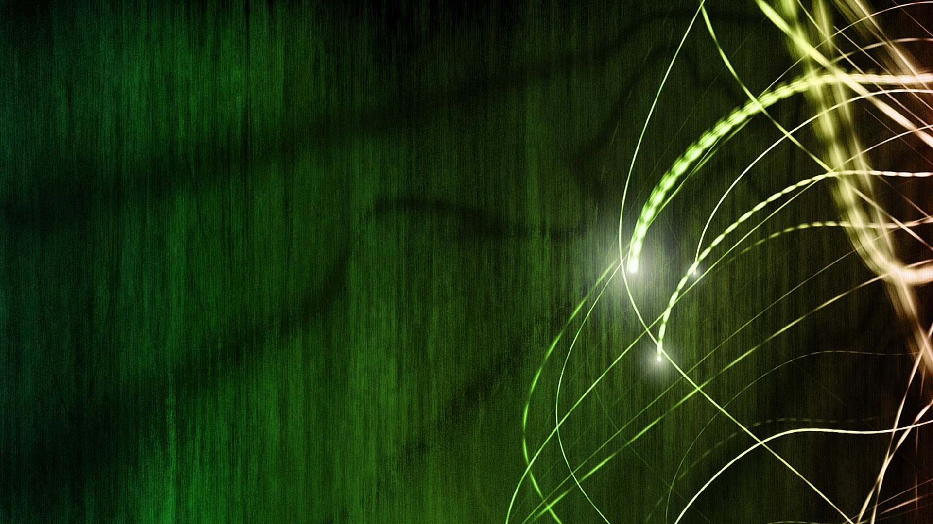 Abstract Artistic Green 1920x1080