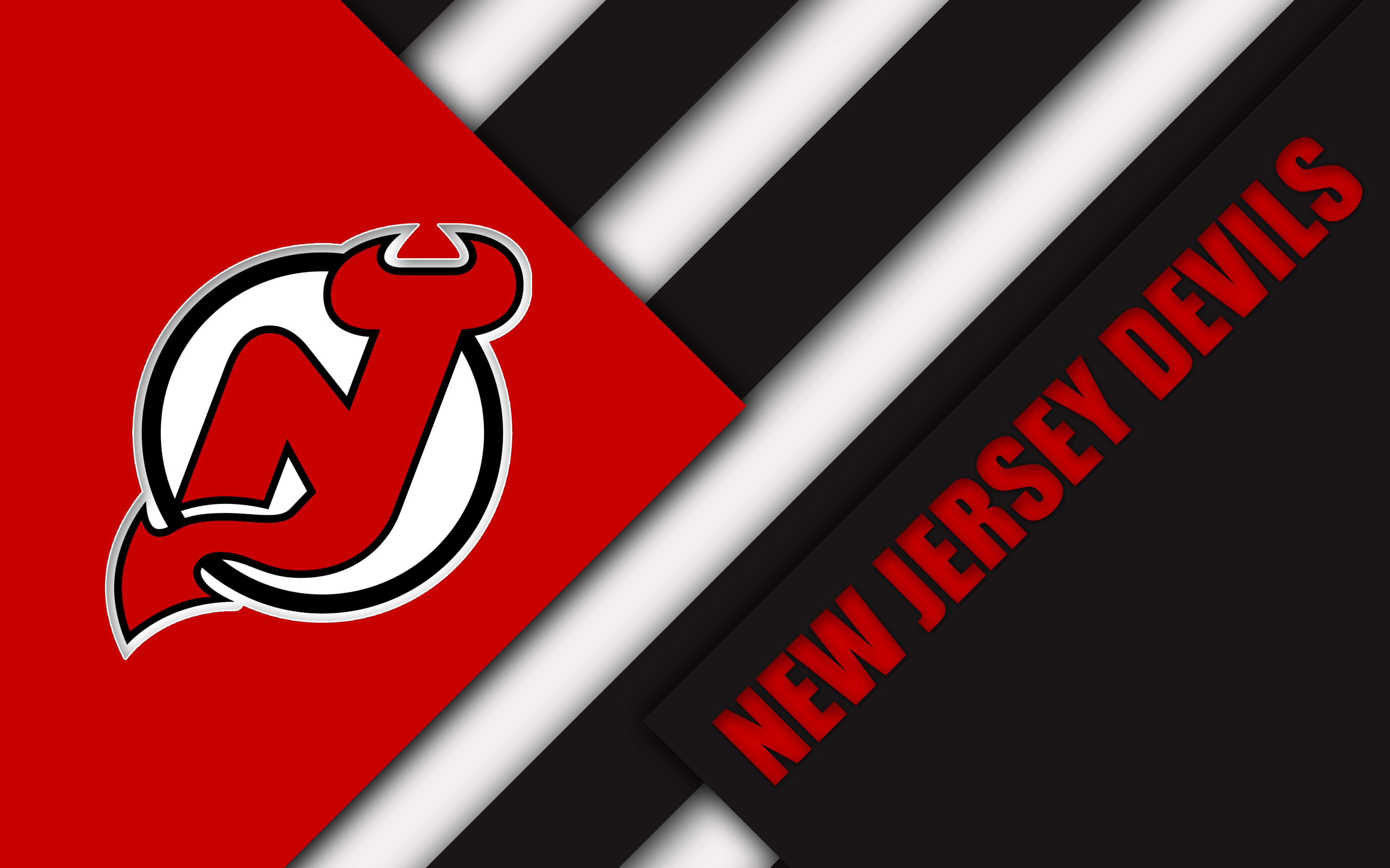 Emblem Logo Nhl New Jersey Devils 3840x2400