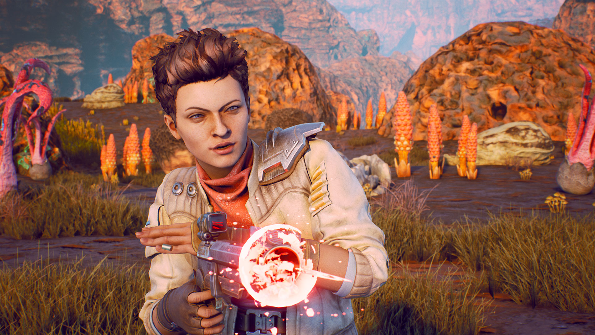 Girl The Outer Worlds 1920x1080