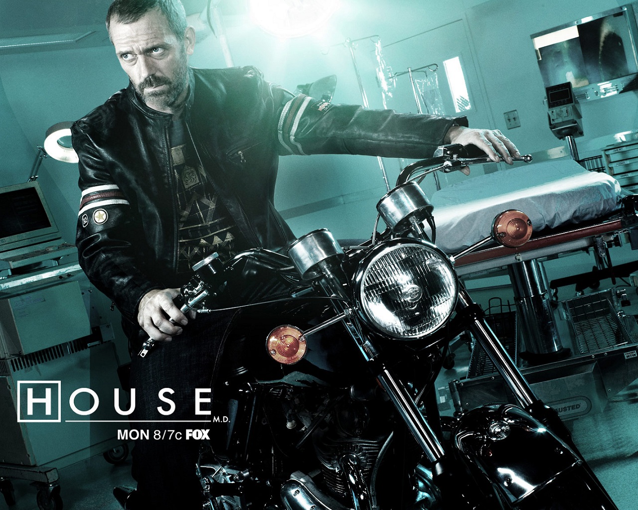 Gregory House Hugh Laurie 1280x1024