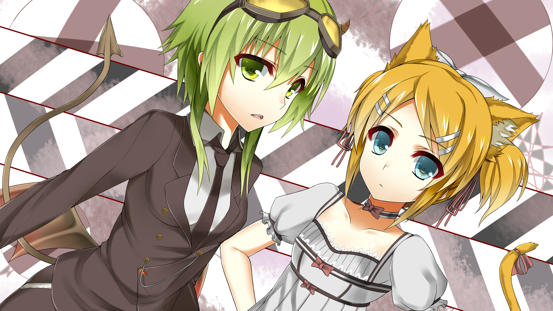 Gumi Vocaloid Rin Kagamine 1920x1080