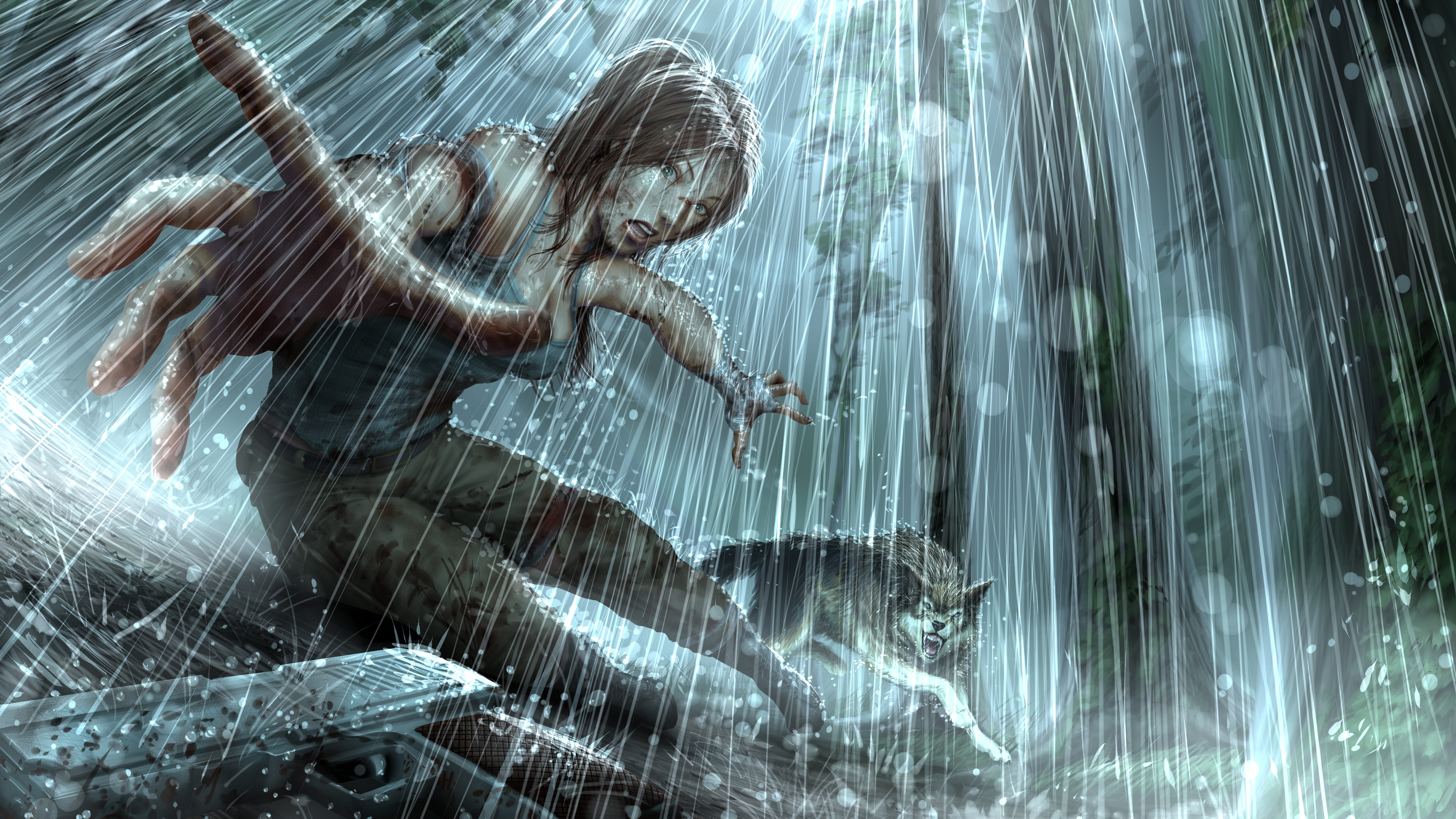 Lara Croft Tomb Raider 4961x2791