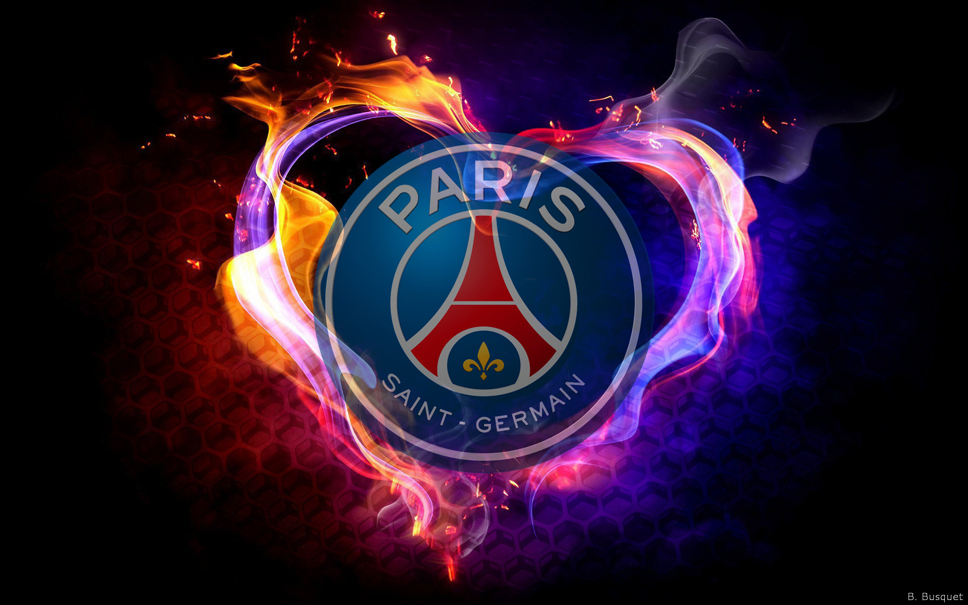 Emblem Logo Paris Saint Germain F C Soccer 1920x1200