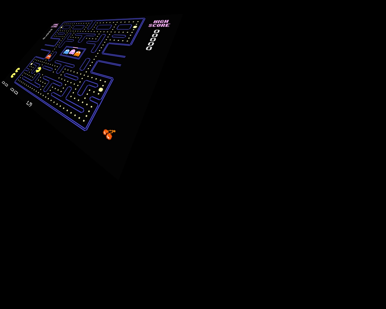 Video Game Pac Man 1280x1024