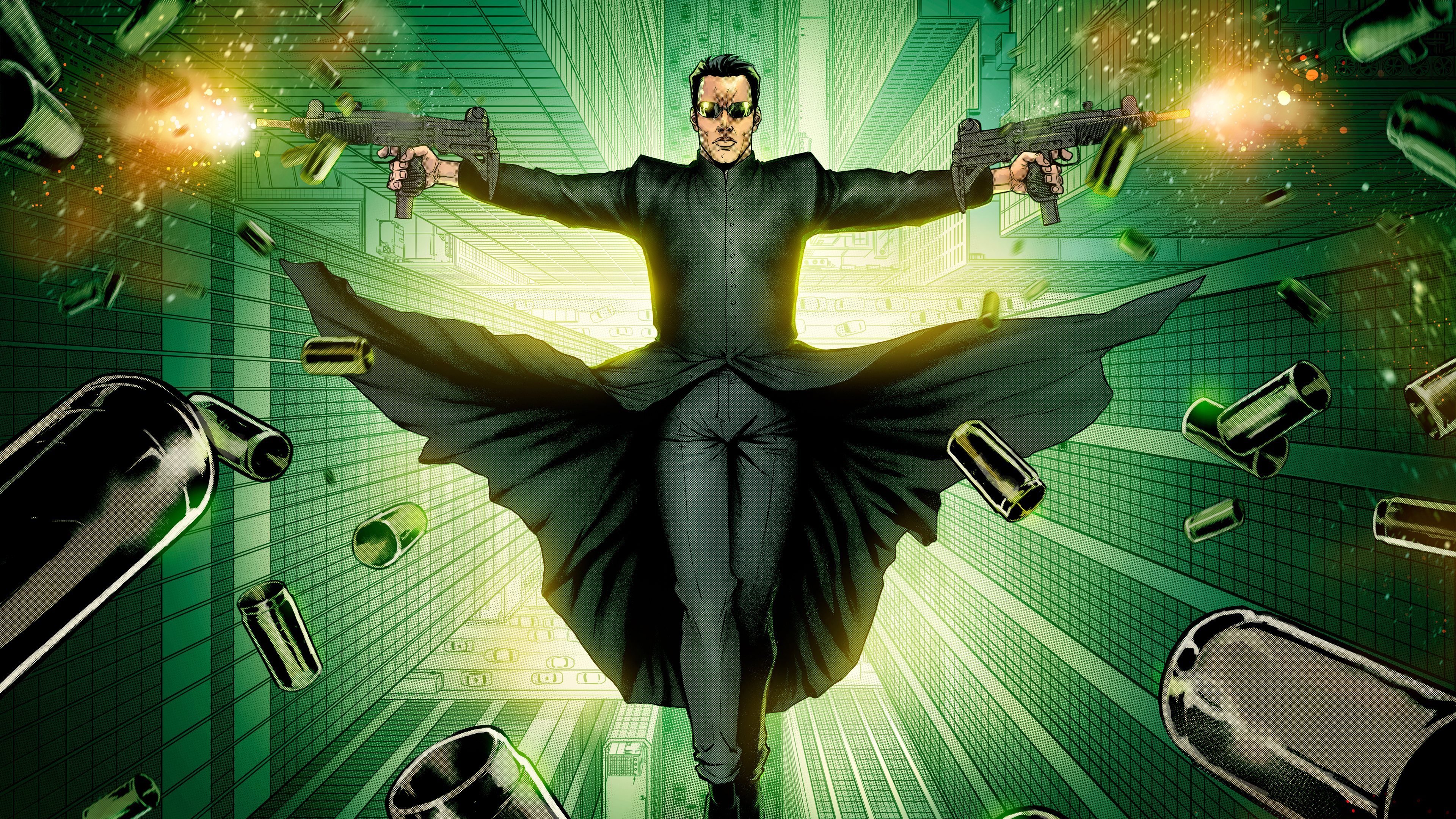 Neo The Matrix The Matrix 3840x2160