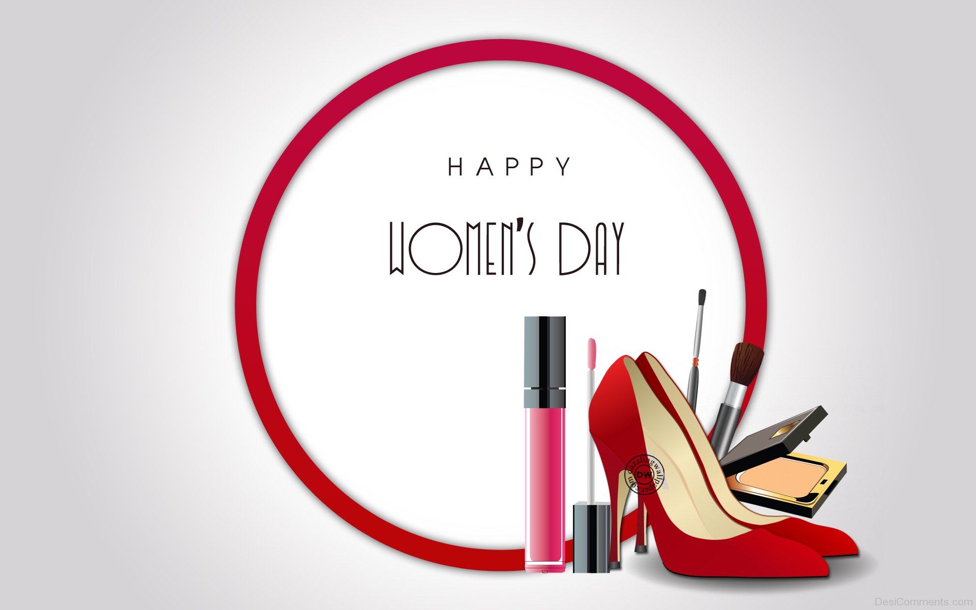 Happy Women 039 S Day Lipstick Shoe Statement Women 039 S Day 1920x1200