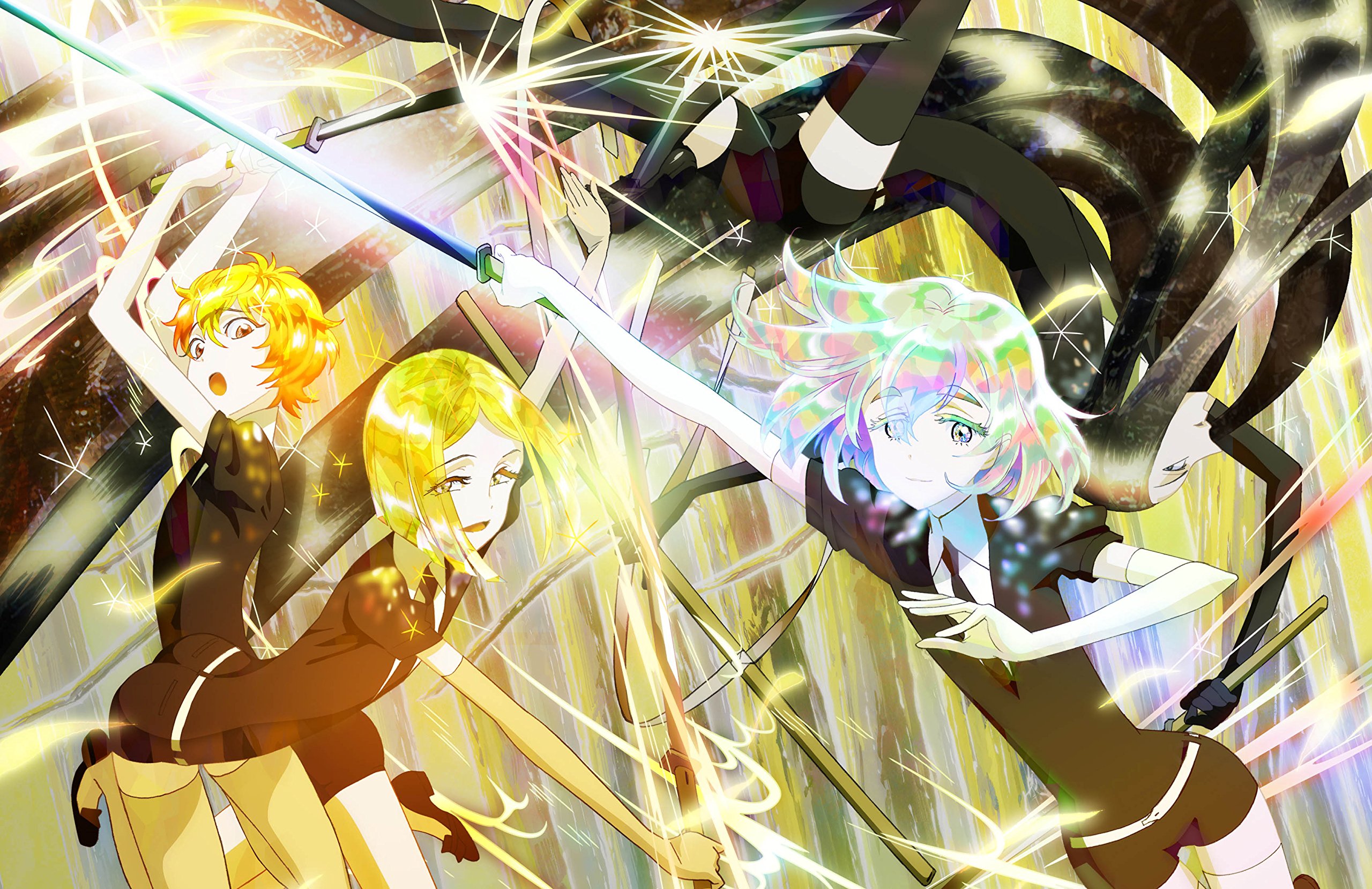 Bort Houseki No Kuni Diamond Houseki No Kuni Yellow Diamond Houseki No Kuni Zircon Houseki No Kuni 2560x1658