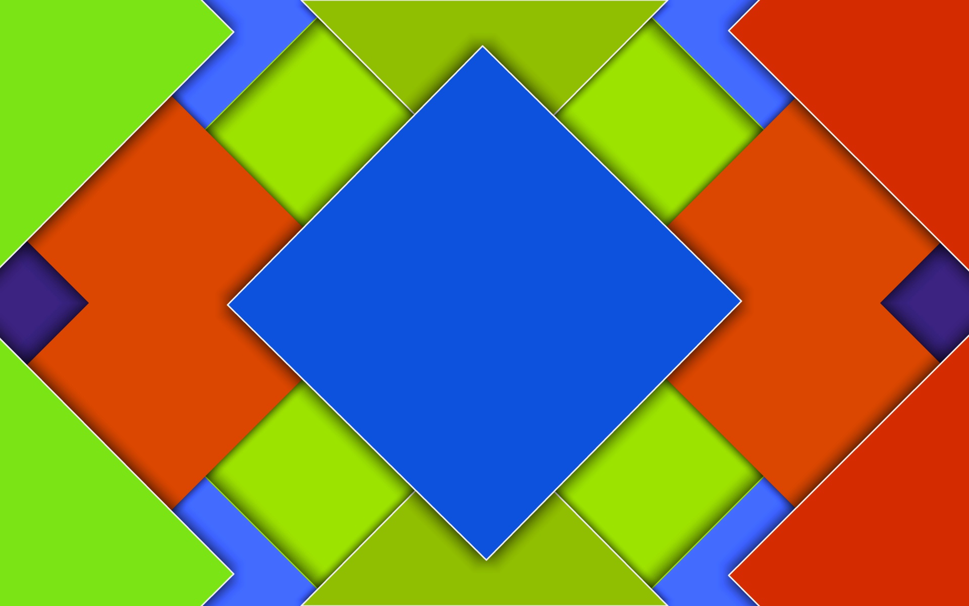 Artistic Colors Digital Art Geometry Square 1920x1200