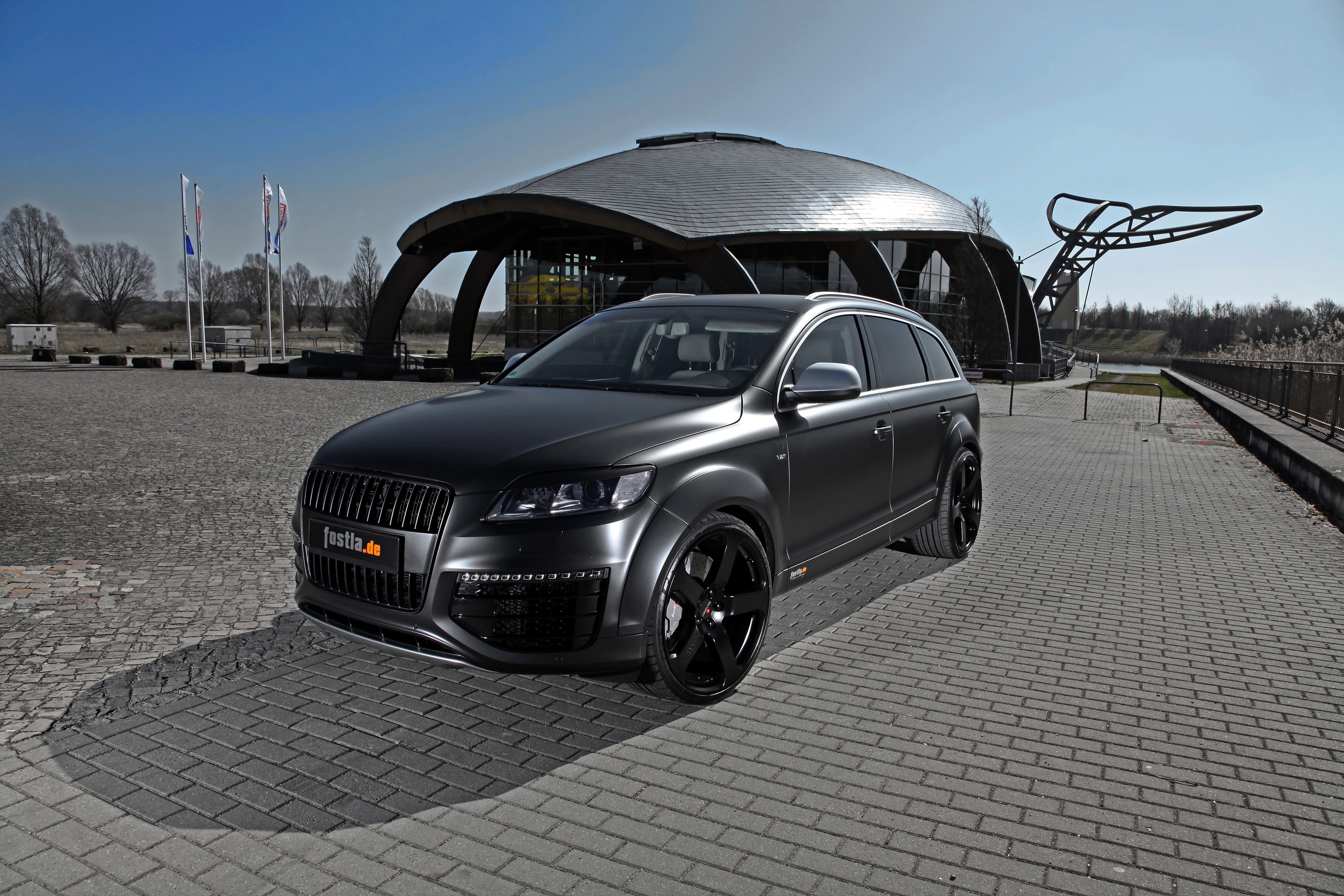 Audi Audi Q7 Black Car Car Luxury Car Suv 3840x2560