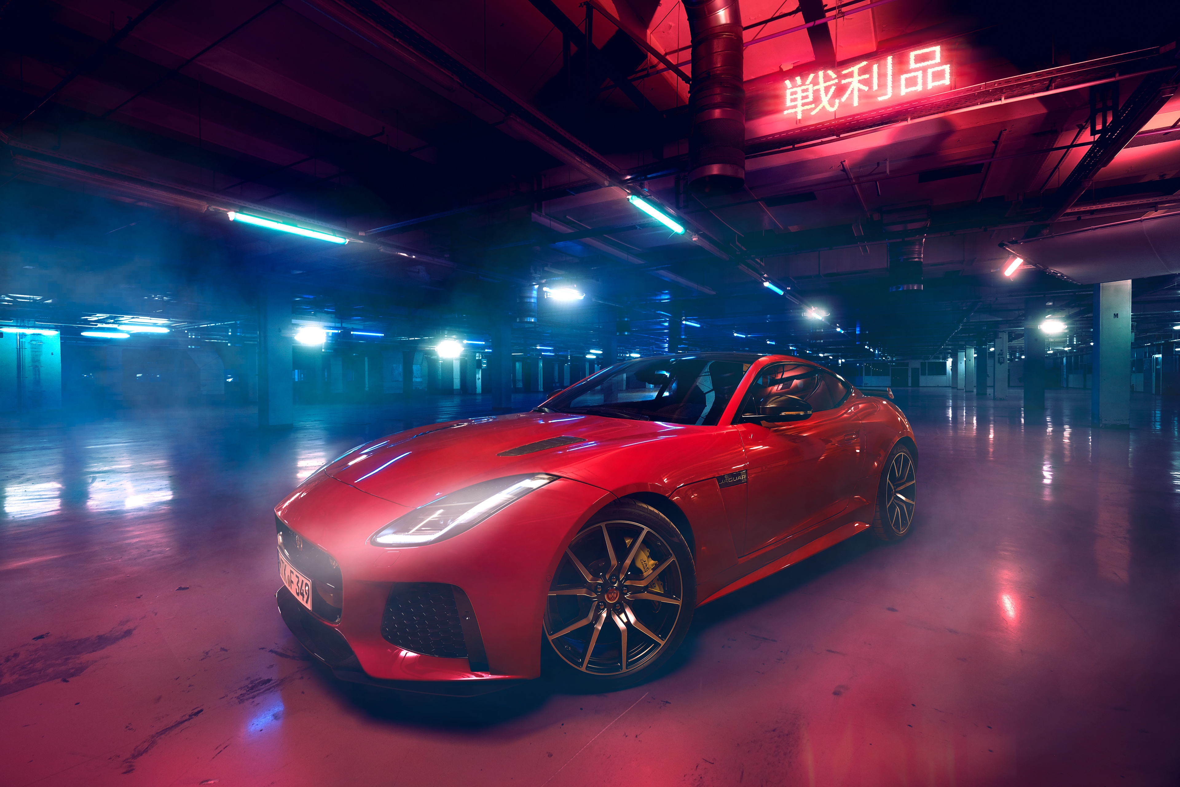 Car Jaguar Cars Jaguar F Type Luxury Car Red Car Sport Car 3840x2560