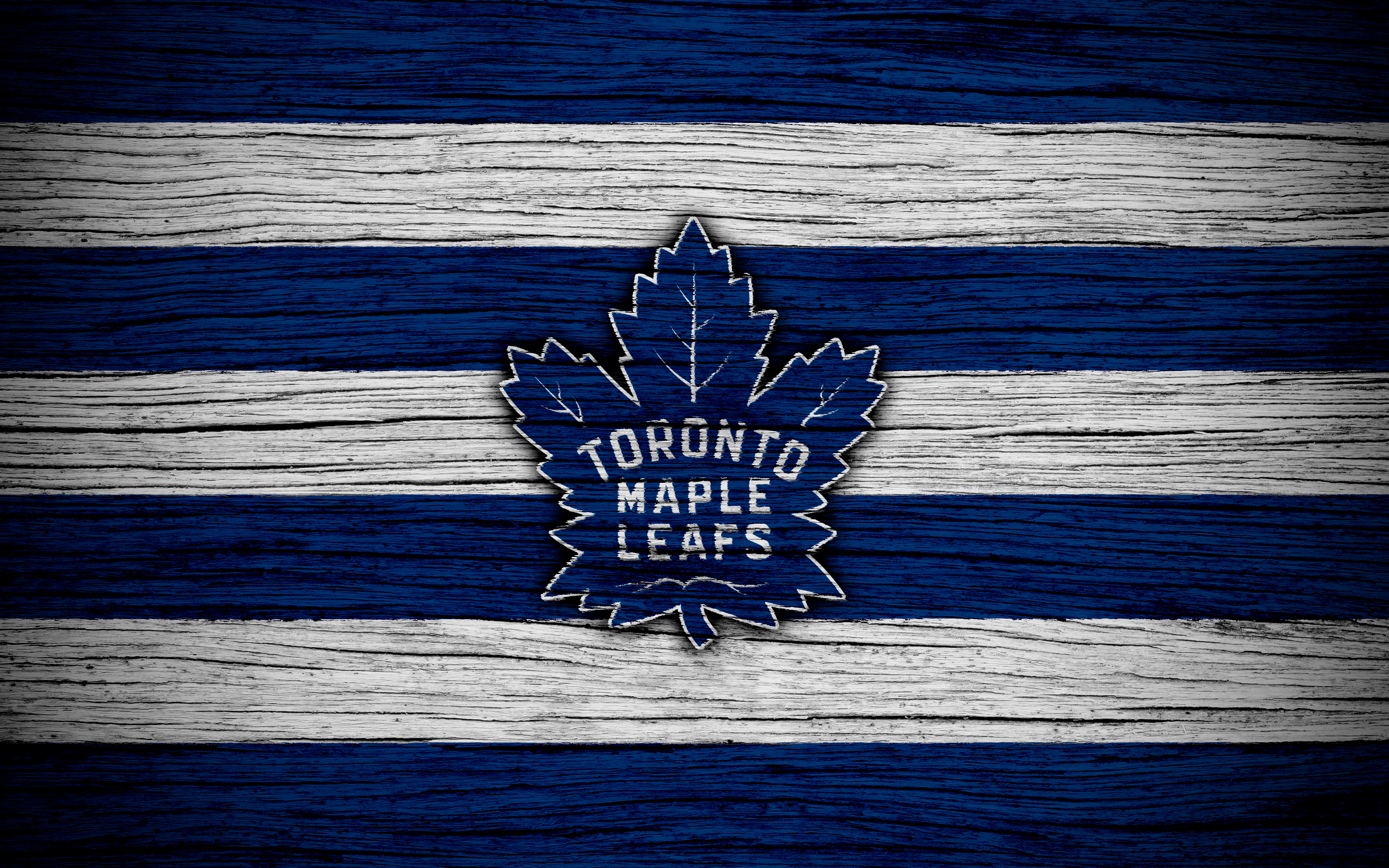 Emblem Logo Nhl Toronto Maple Leafs 3840x2400