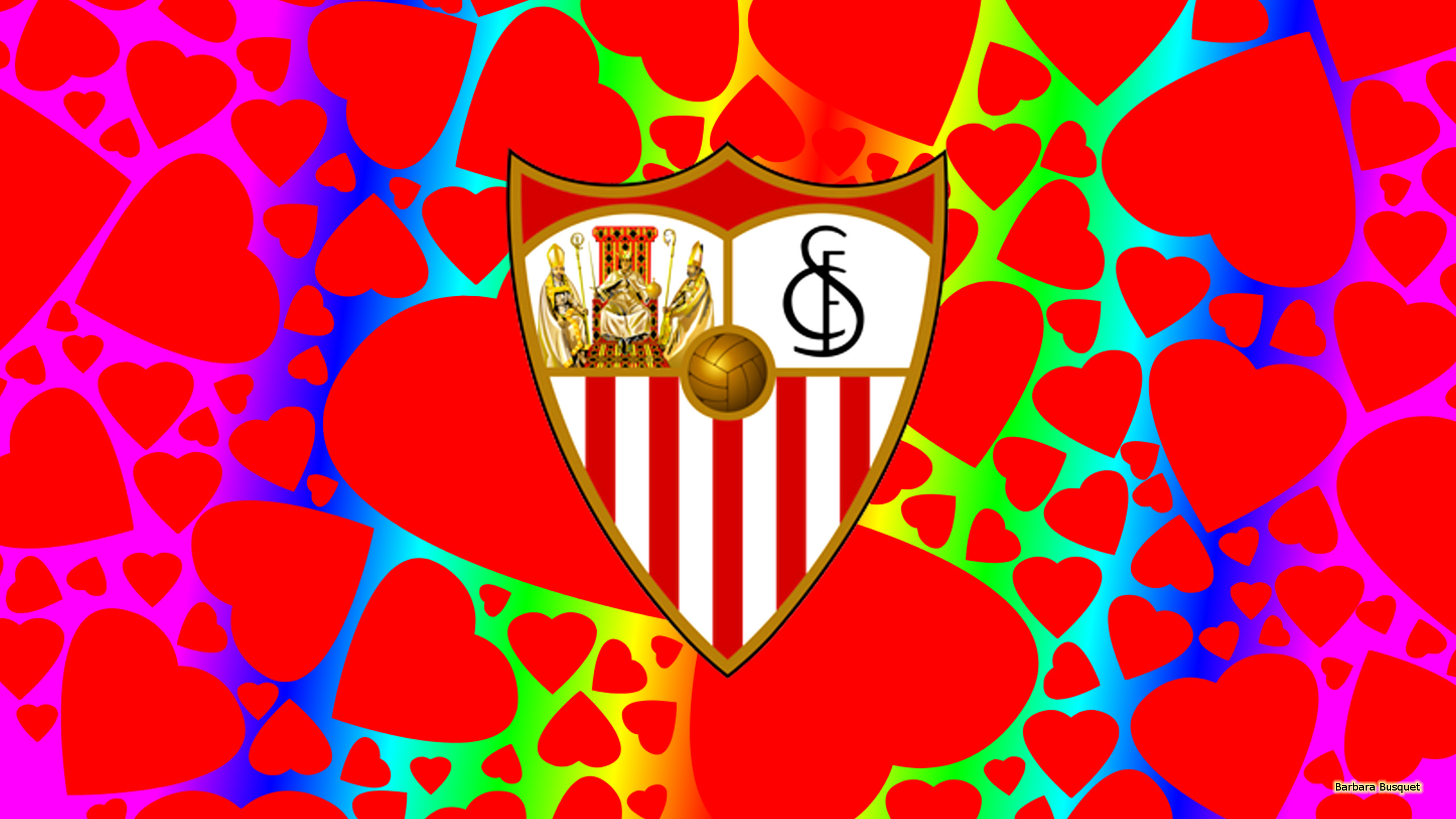 Emblem Logo Sevilla Fc Soccer 2560x1440