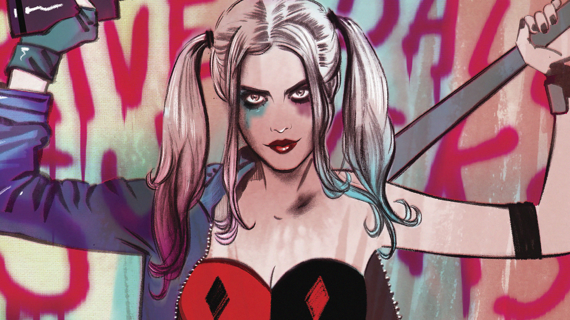 Dc Comics Harley Quinn Joker 1920x1080