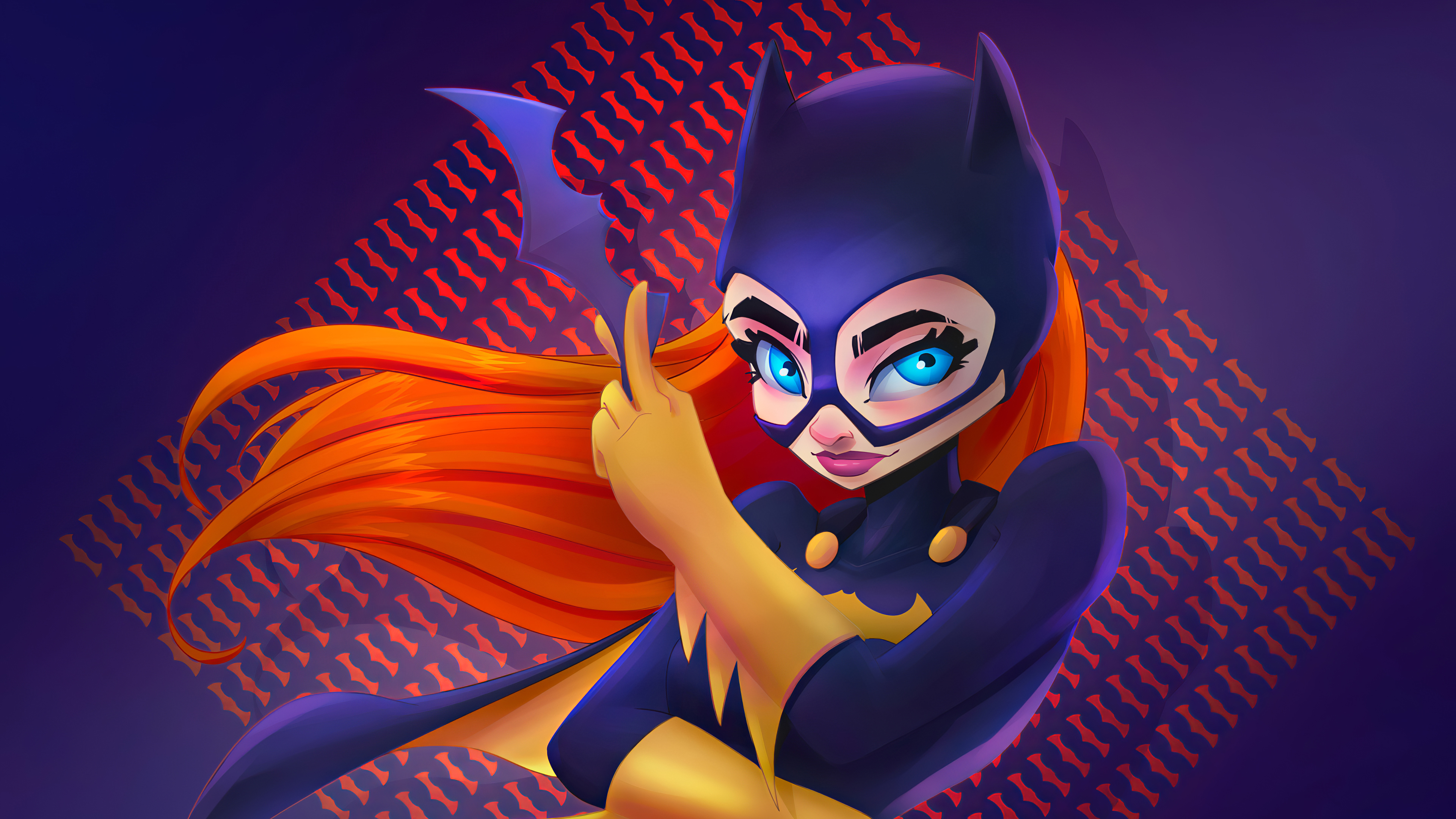 Batwoman Blue Eyes Dc Comics Orange Hair 3840x2160