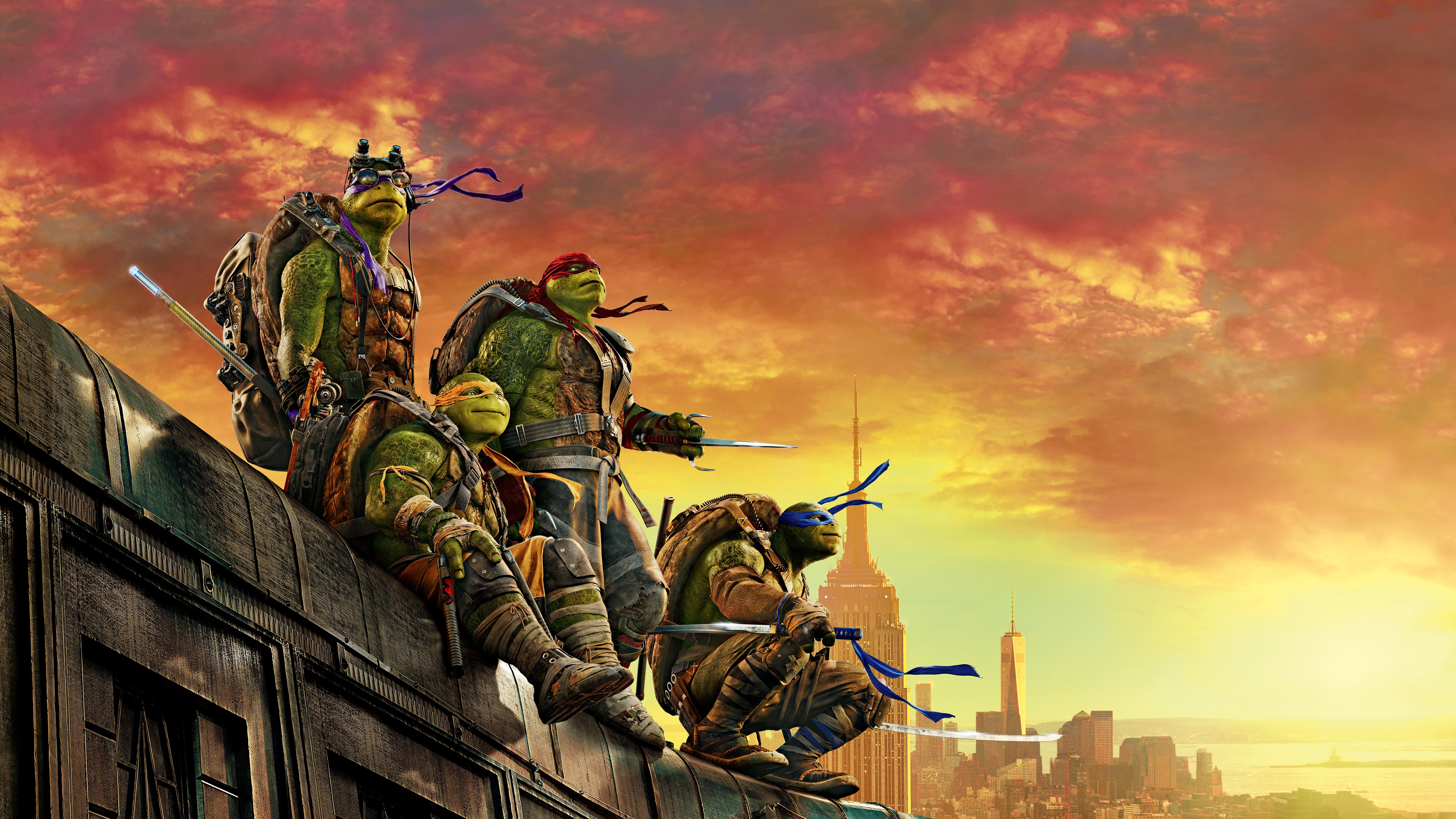 Movie Teenage Mutant Ninja Turtles Teenage Mutant Ninja Turtles Out Of The Shadows 5120x2880