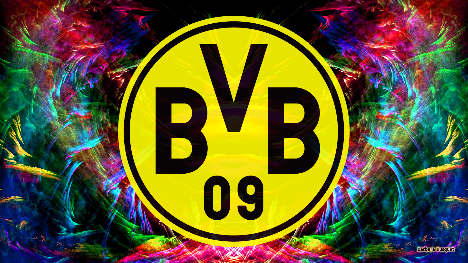 Bvb Borussia Dortmund Emblem Logo Soccer 1920x1080