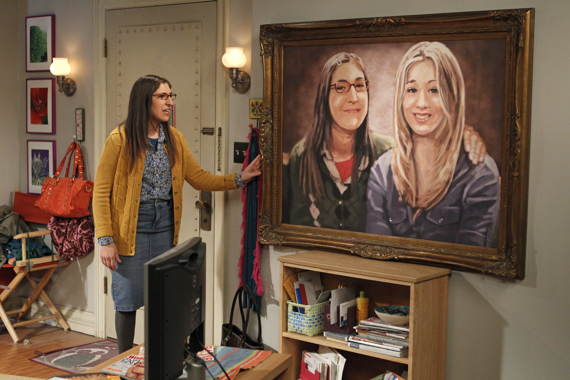 Amy Farrah Fowler Kaley Cuoco Mayim Bialik Penny The Big Bang Theory 2000x1333