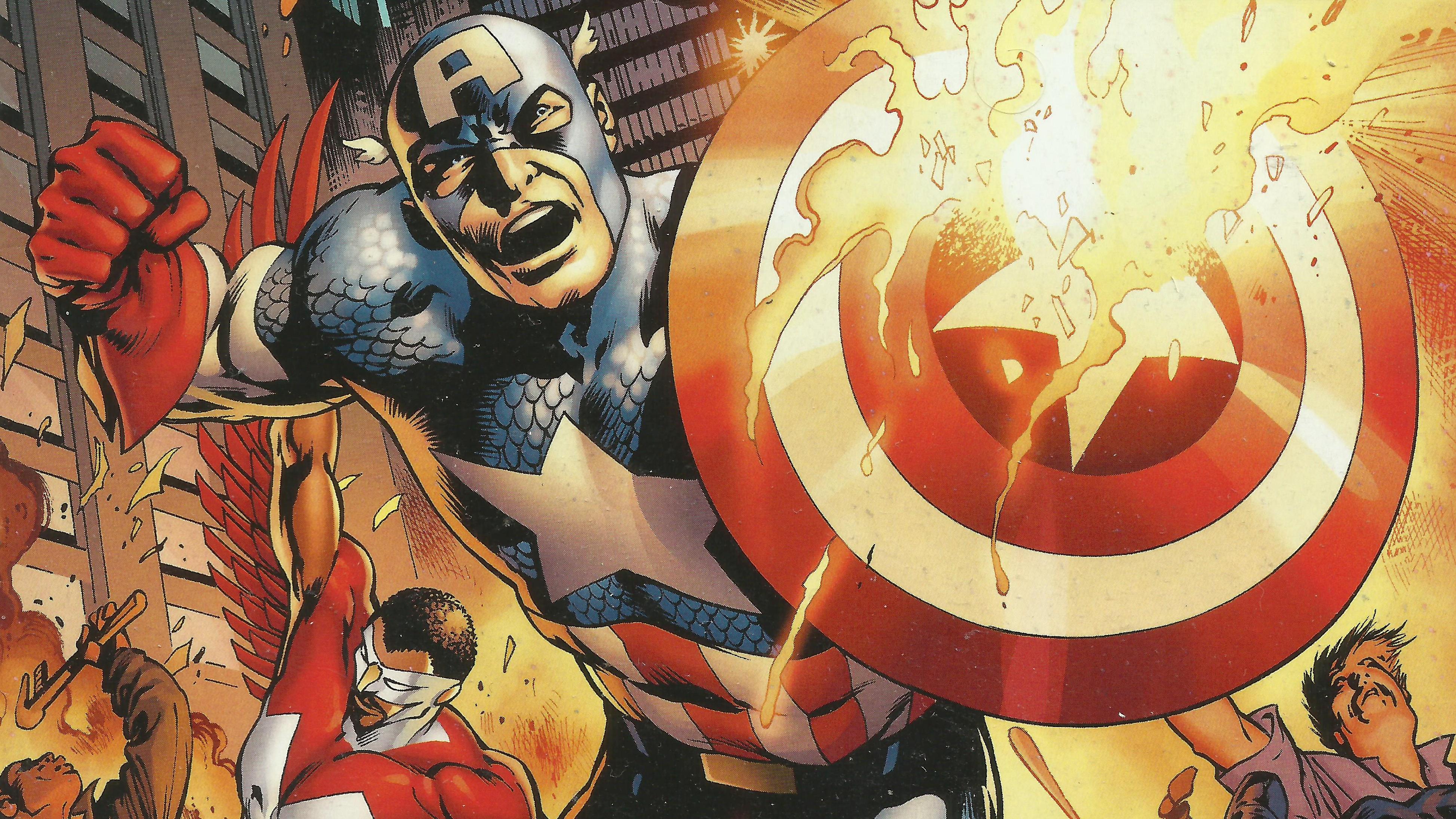Comics Captain America 3893x2190