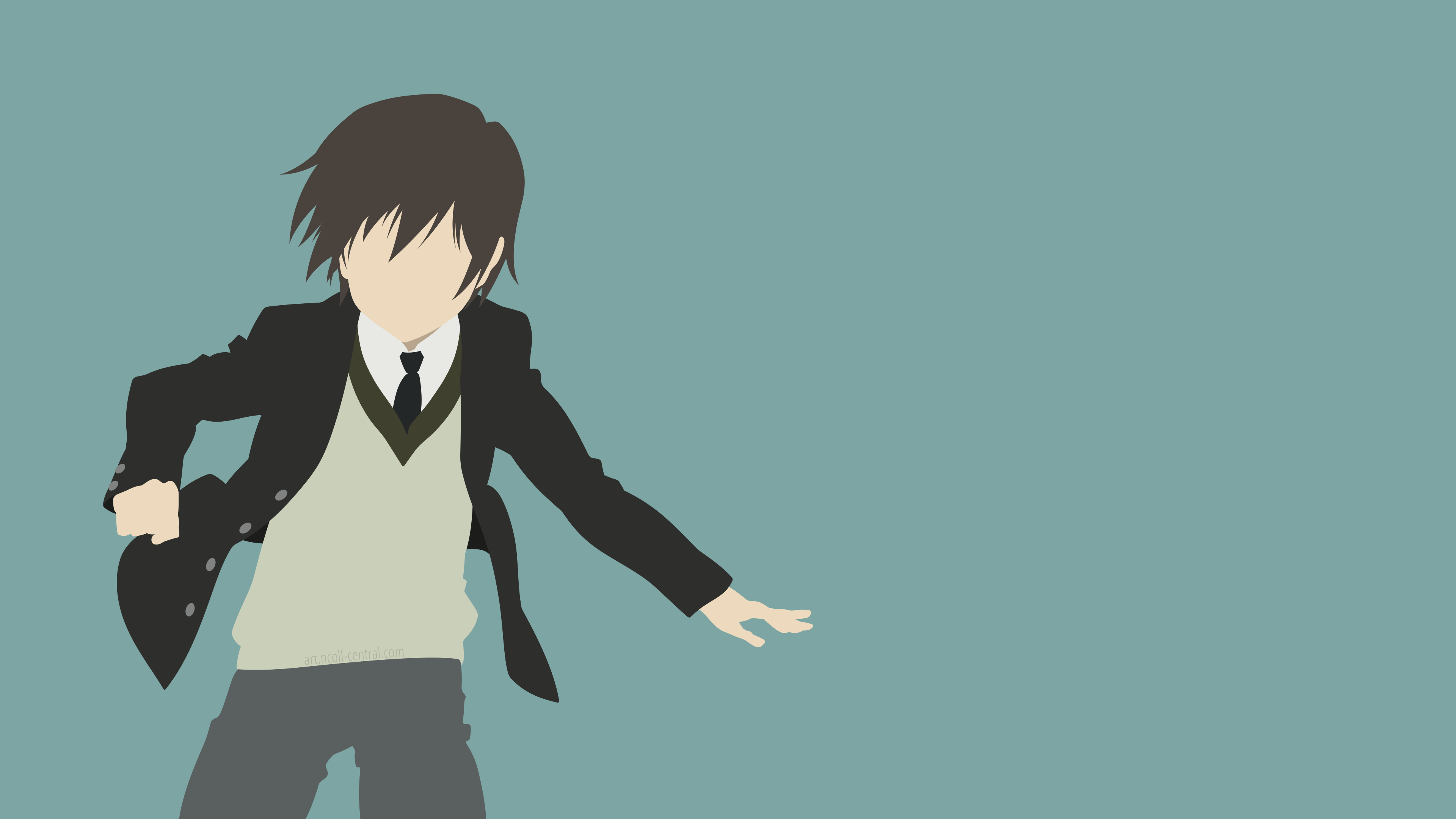 Anime Gosick Kazuya Kuj Minimalist 3840x2160