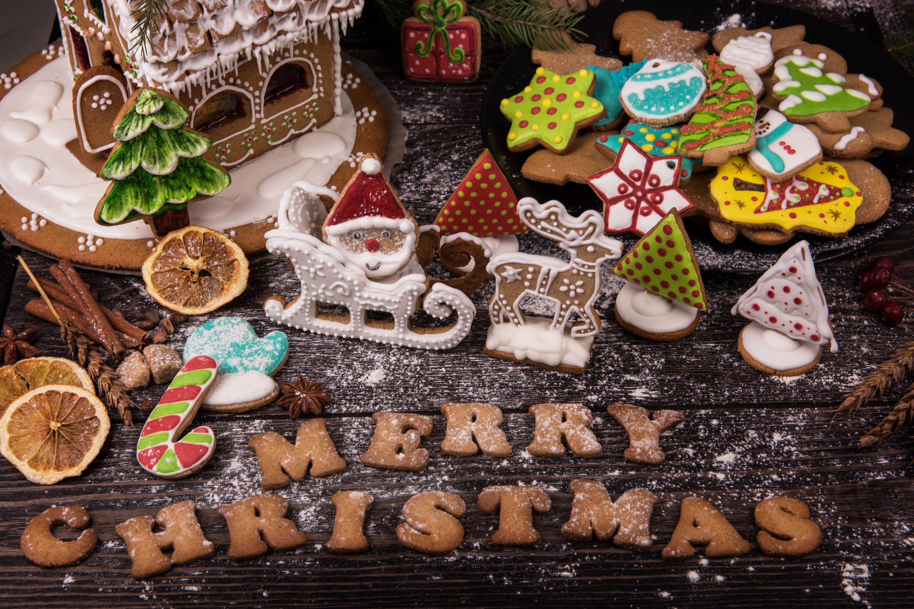 Christmas Cookie Gingerbread 3000x2000