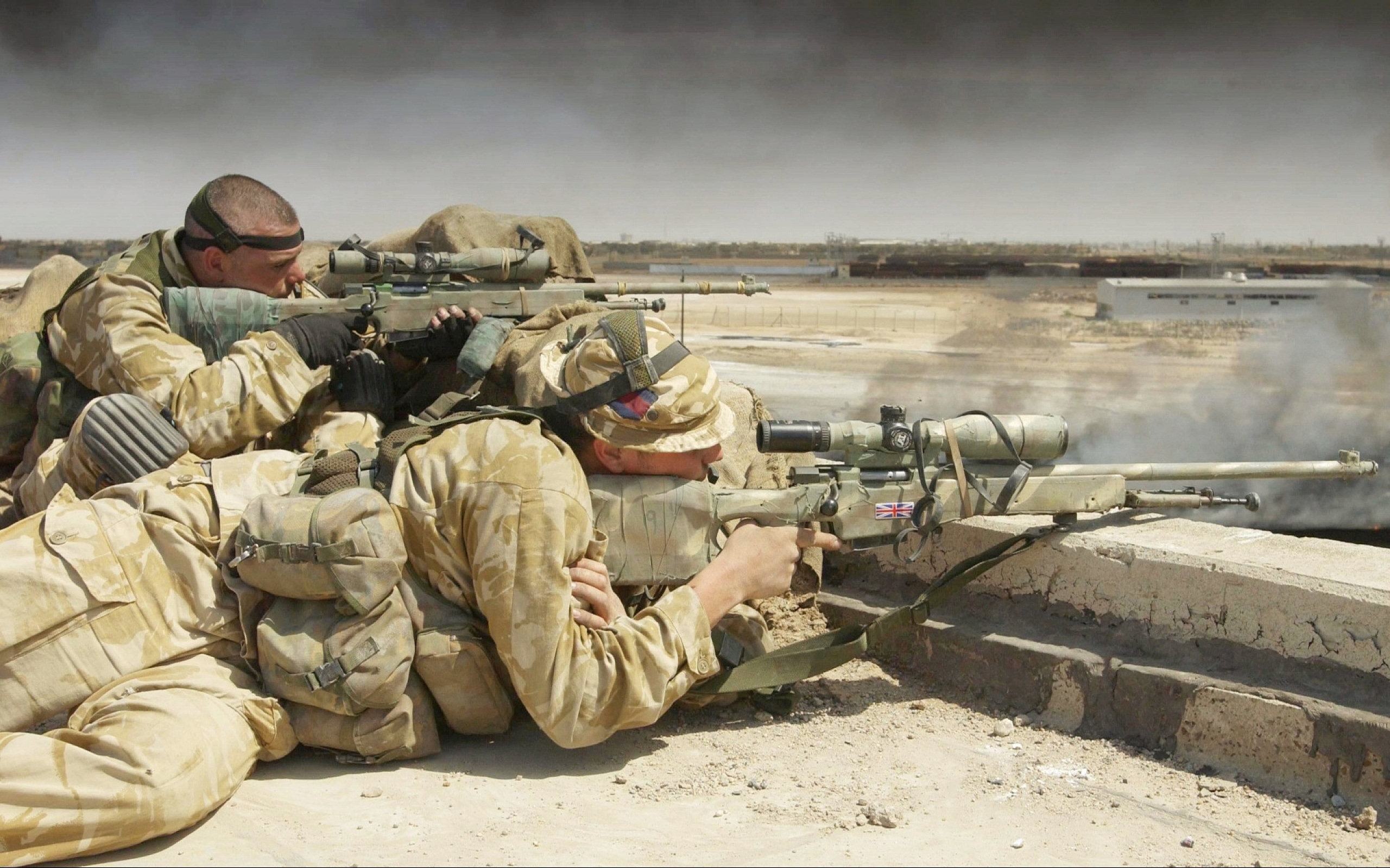 British Gun Sniper Soldier U S Army Infantry War Weapon 2560x1600