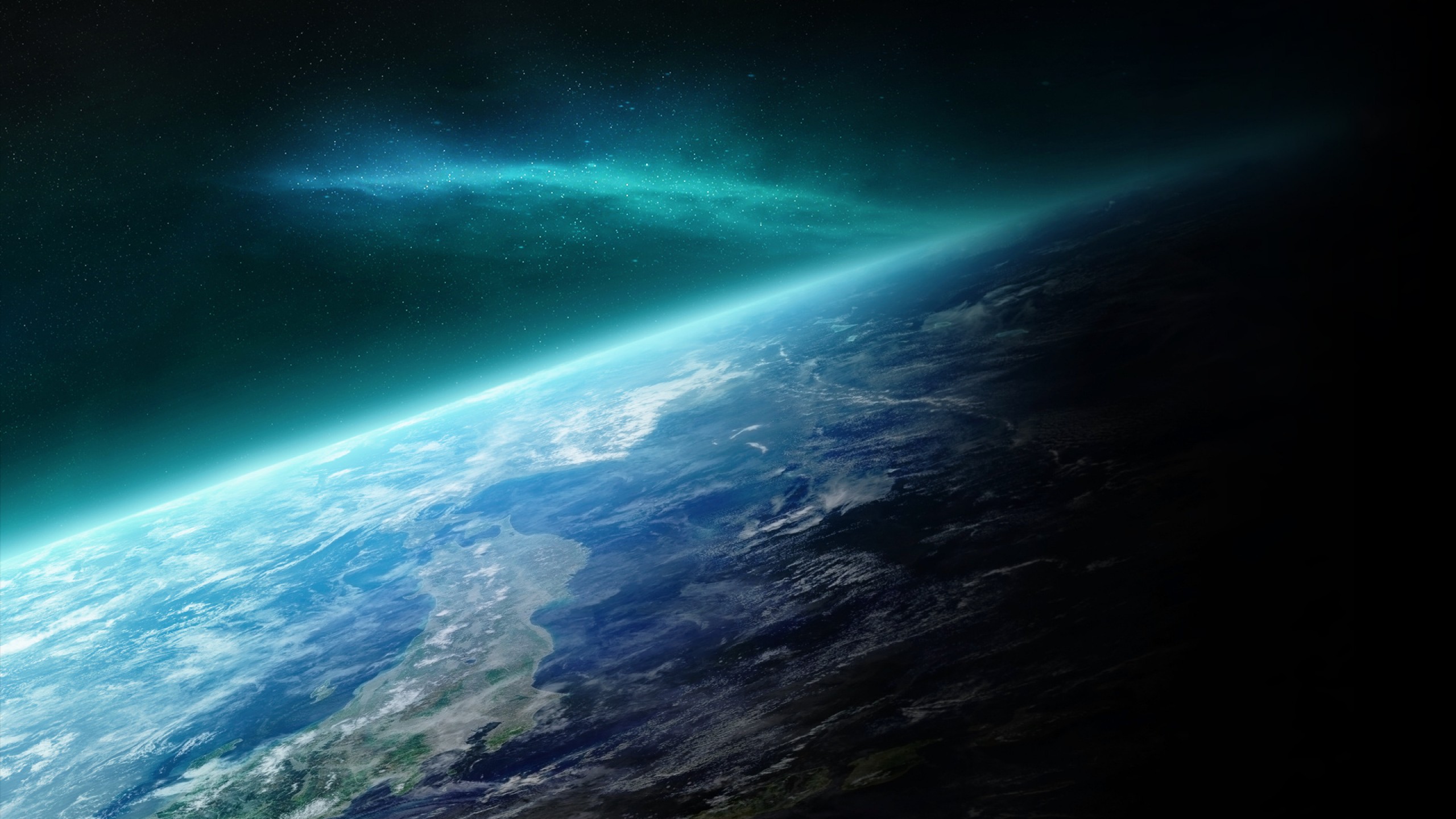 Earth From Space 2560x1440