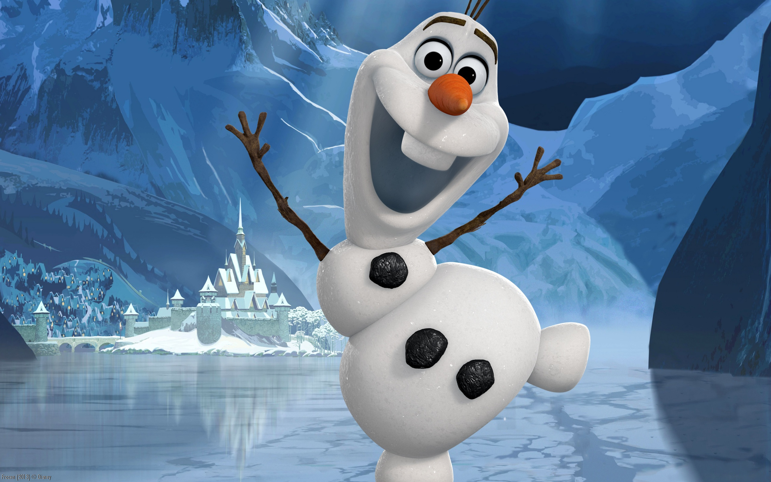 Frozen Movie Olaf Frozen 2560x1600