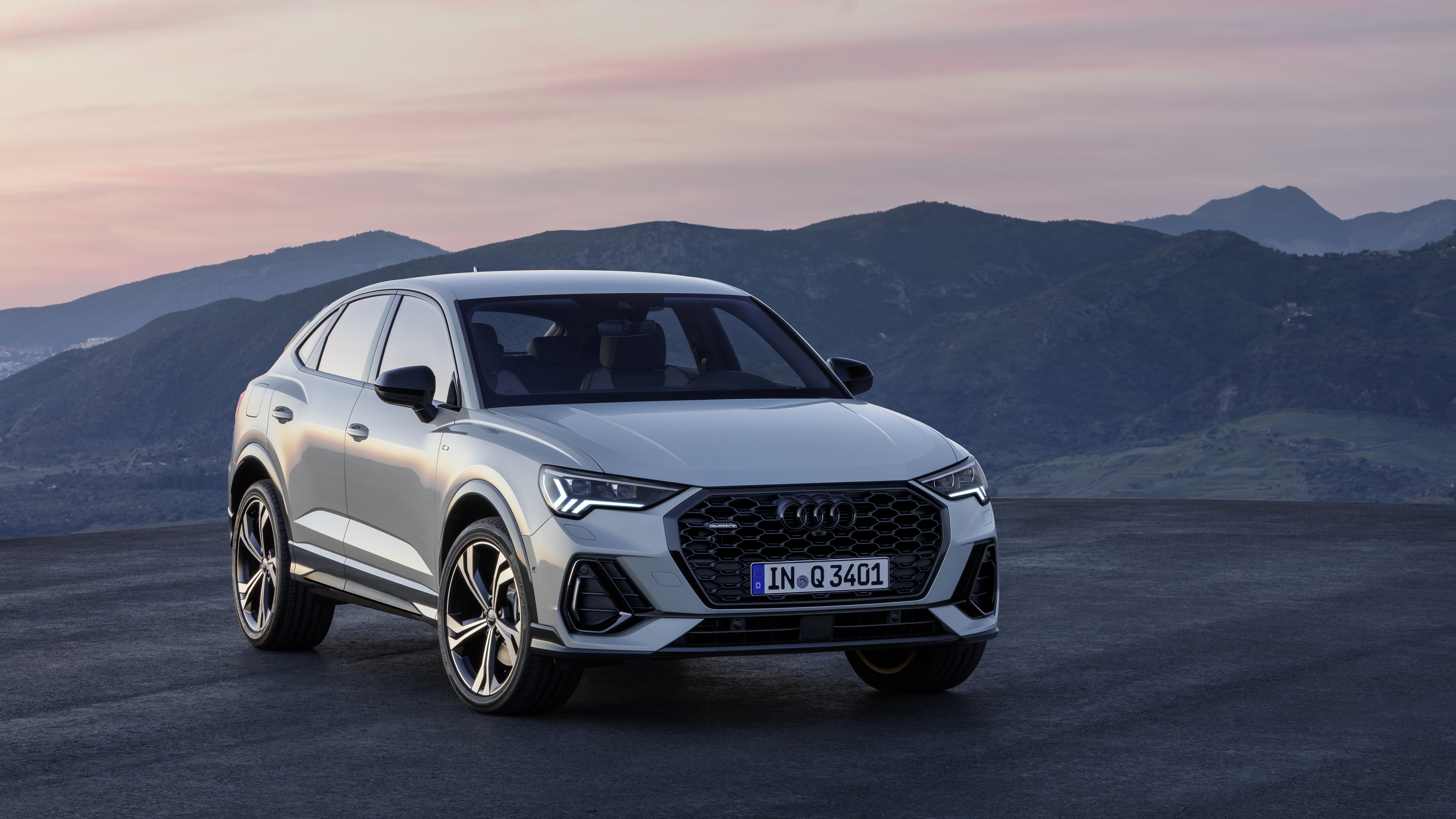 Audi Audi Q3 Car Compact Car Crossover Car Luxury Car Suv Vehicle White Car 4961x2791