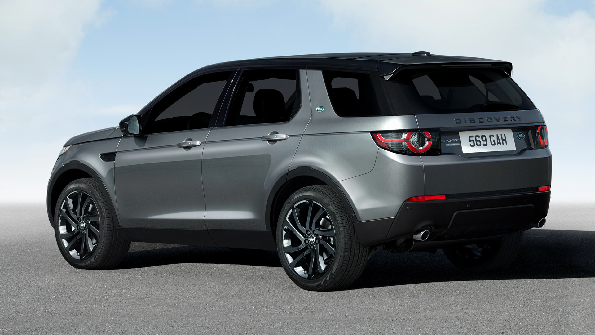 Black Car Car Crossover Car Land Rover Discovery Sport Hse Luxury Black Design Pack Luxury Car Suv S 1920x1080