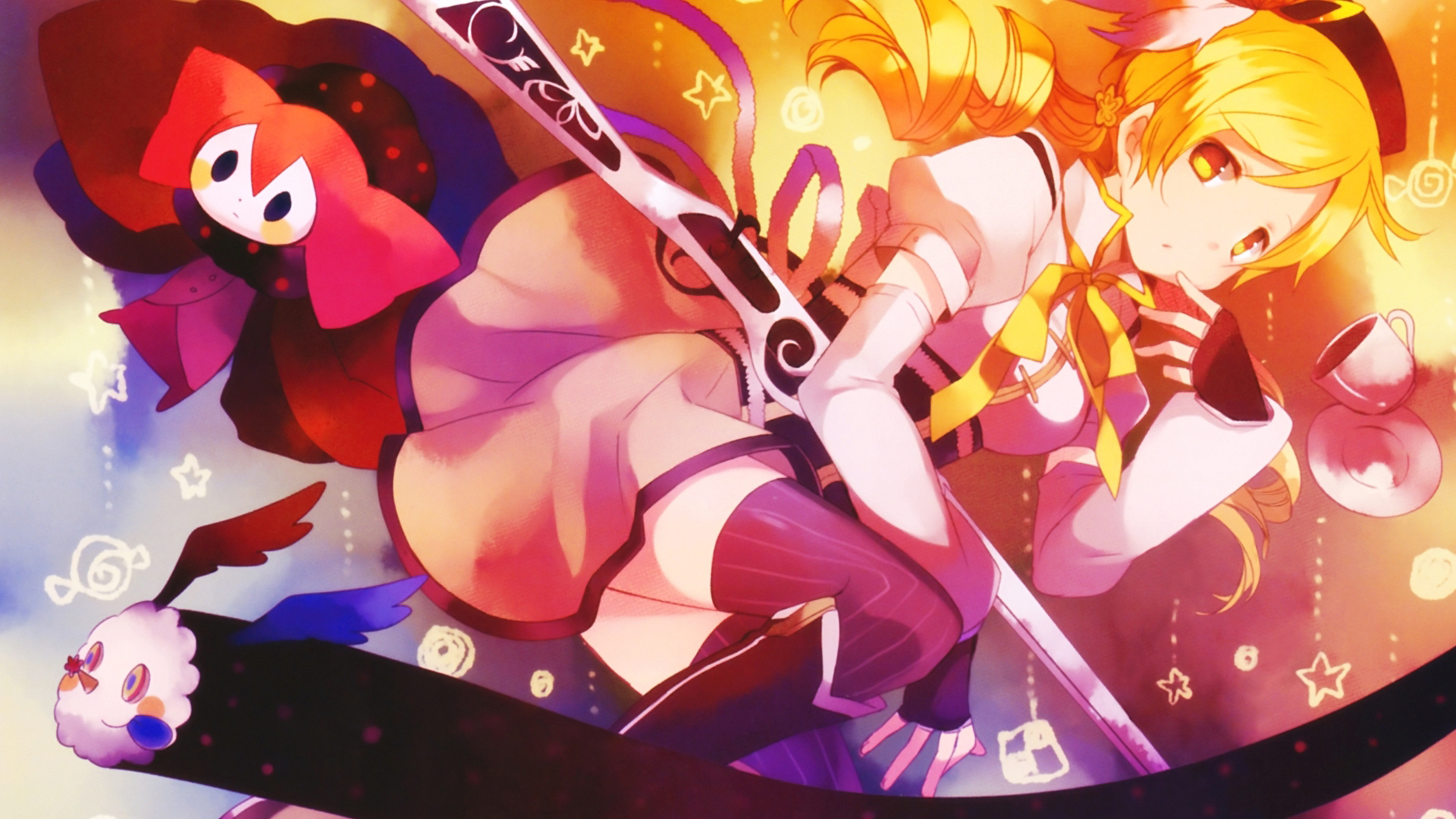 Charlotte Puella Magi Madoka Magica Mami Tomoe 1920x1080