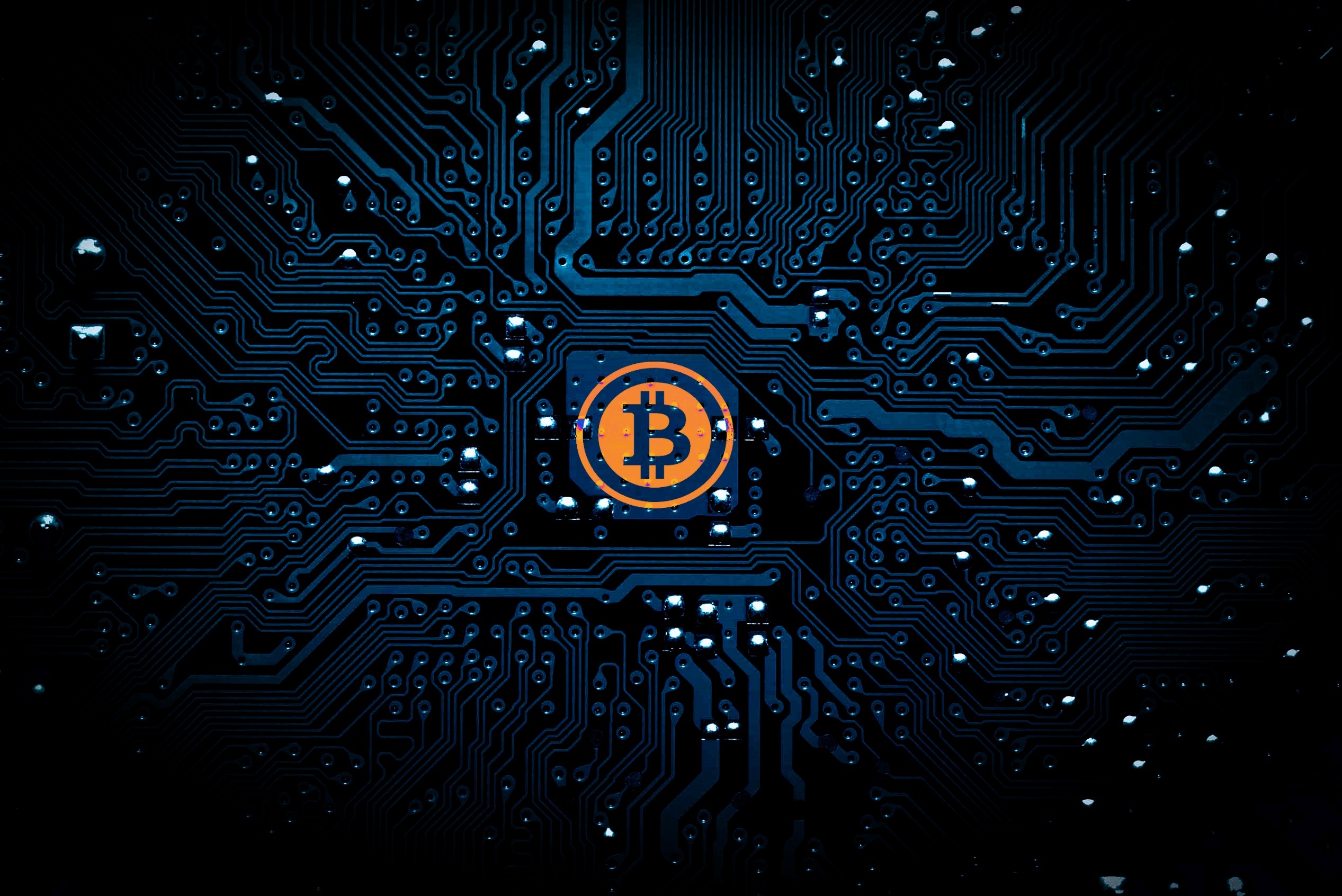 Bitcoin Circuit Cryptocurrency Technology 2534x1692