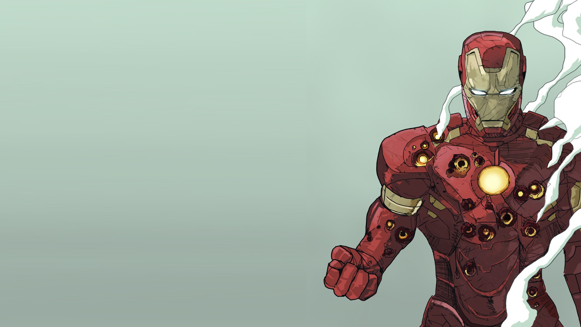 Iron Man Marvel Comics 1920x1080